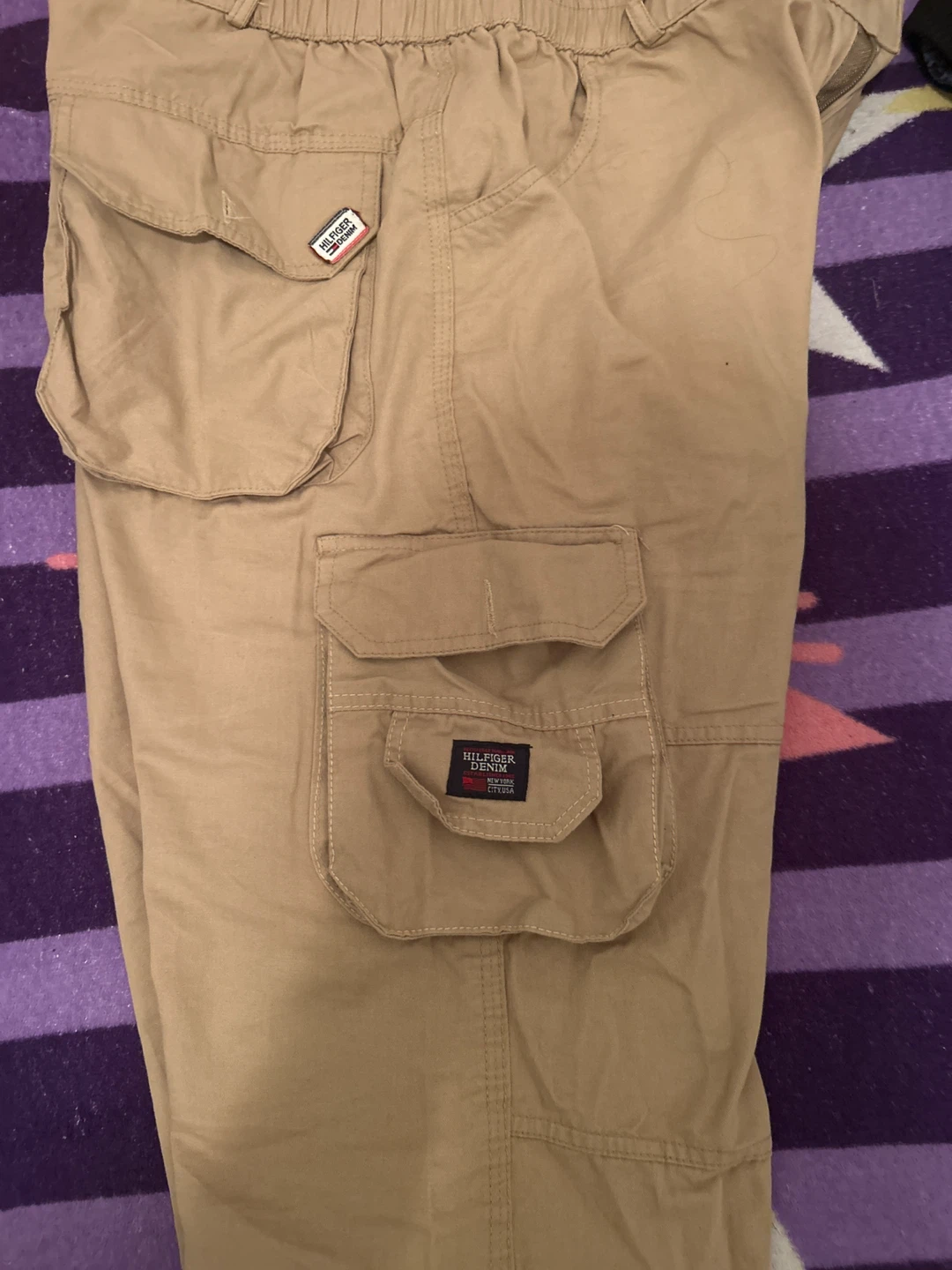 Tommy Hilfiger Cargo Shorts Tan Men's Size Medium - photo 3