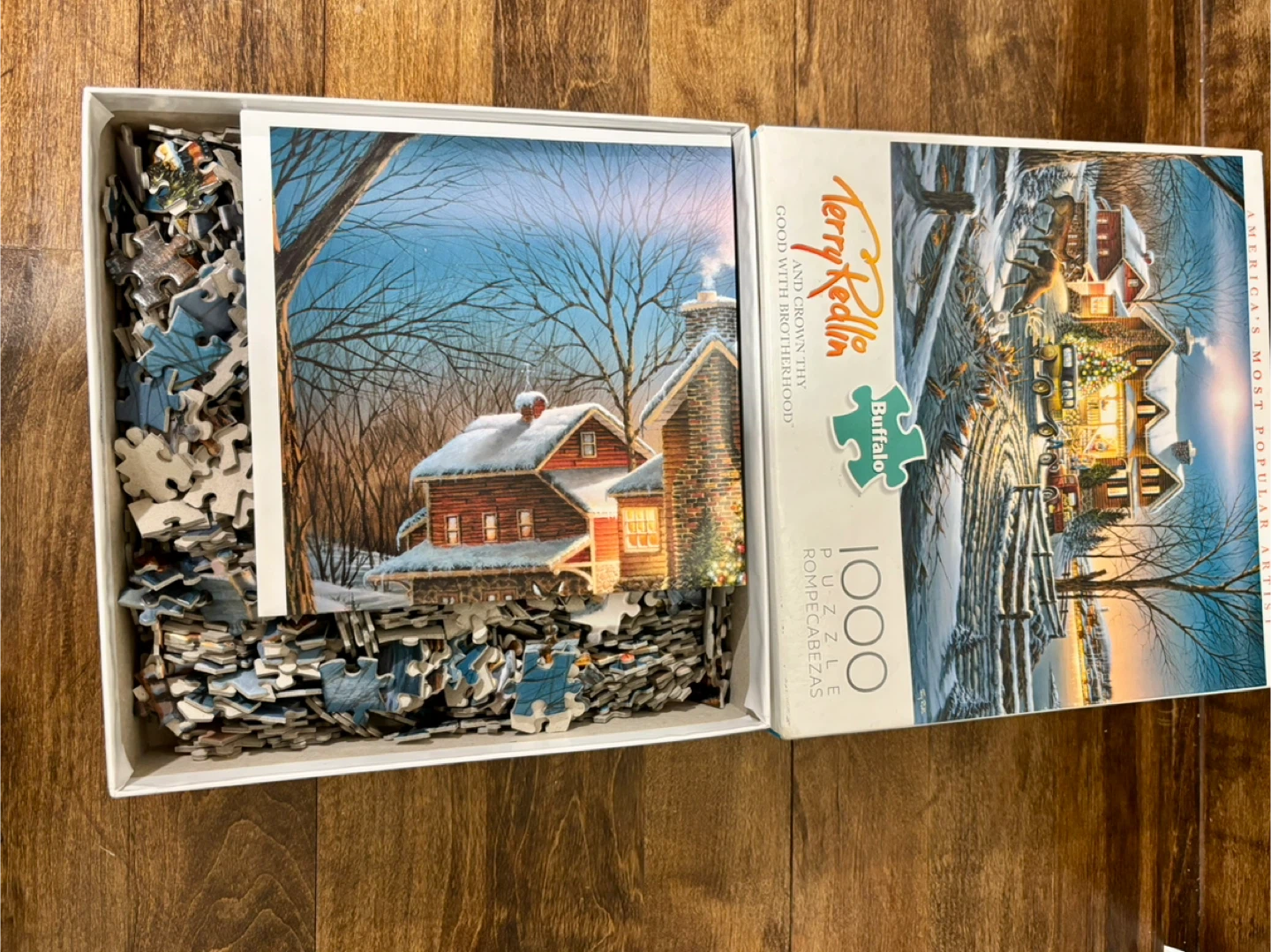 Puzzle Buffalo Games Terry Redlin 1000 Piece Jigsaw Puzzle - photo 2