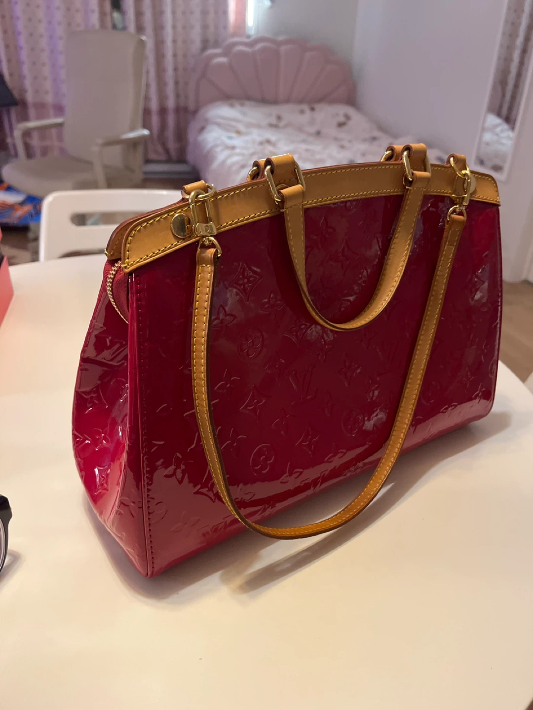 Louis Vuitton Monogram Vernis "Alma" Handbag - photo 2