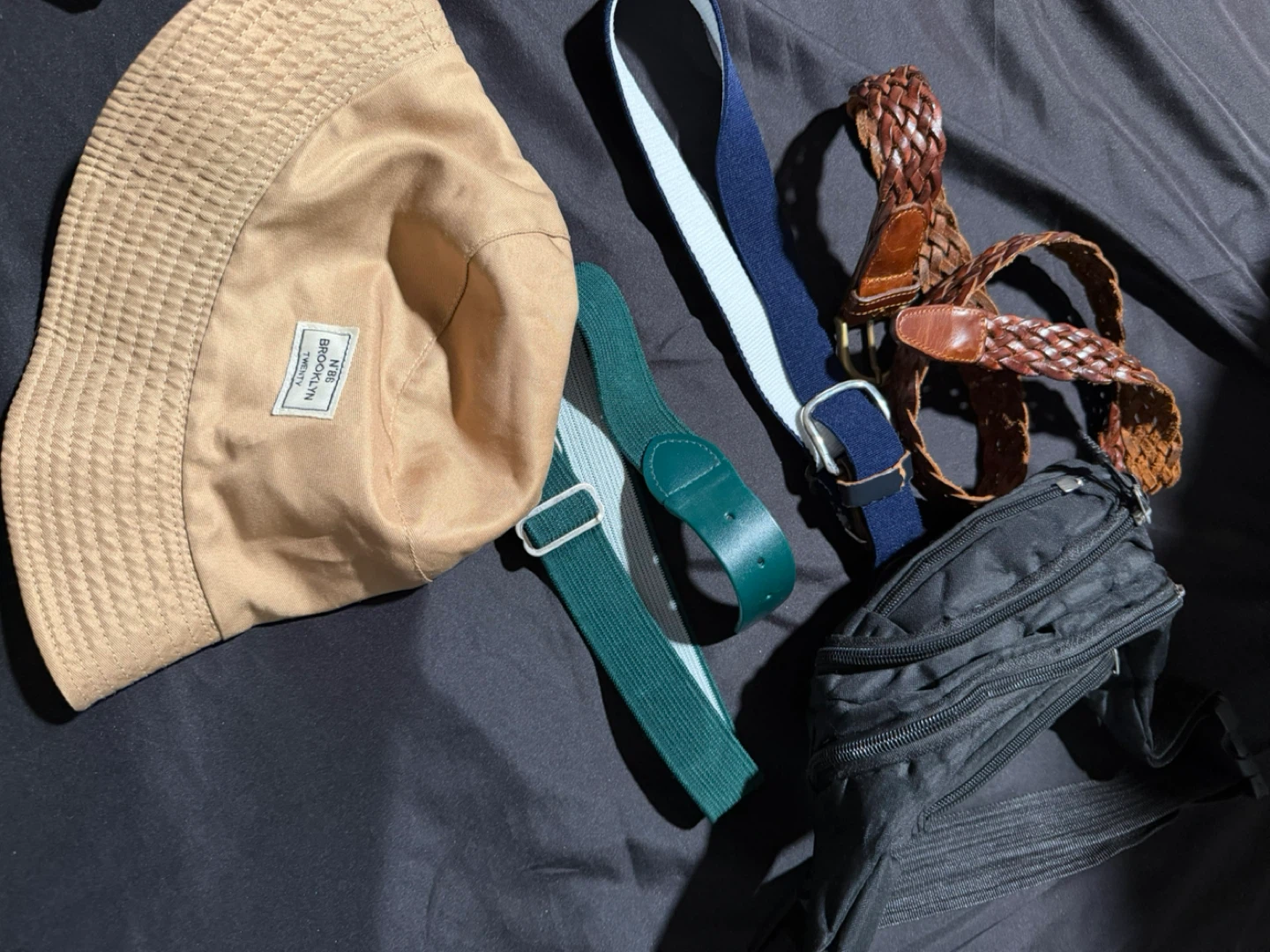 Bucket Hat, Waist Pack, and Belts Bundle - photo 5