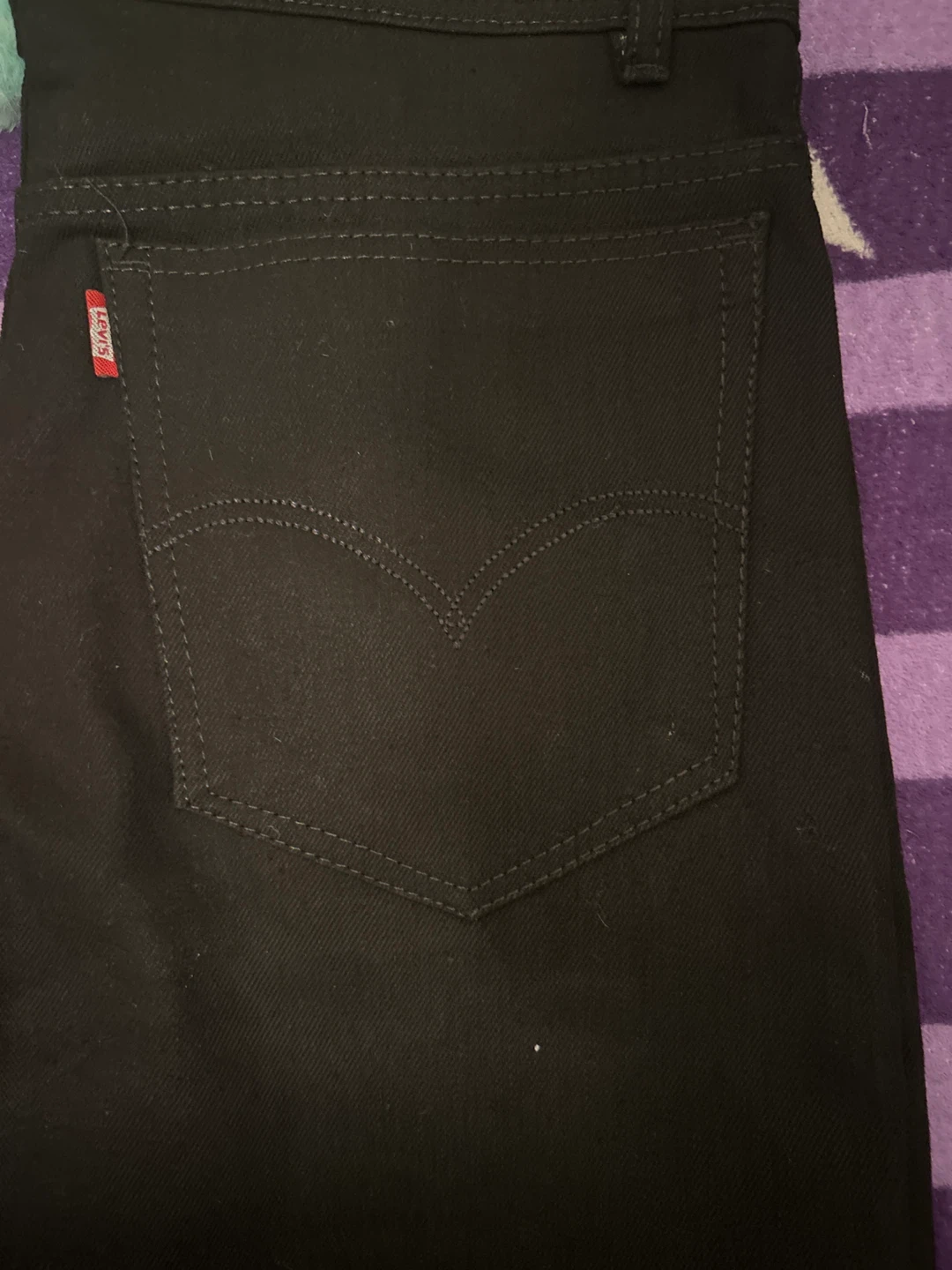 Levi's Black Denim Jeans - photo 2