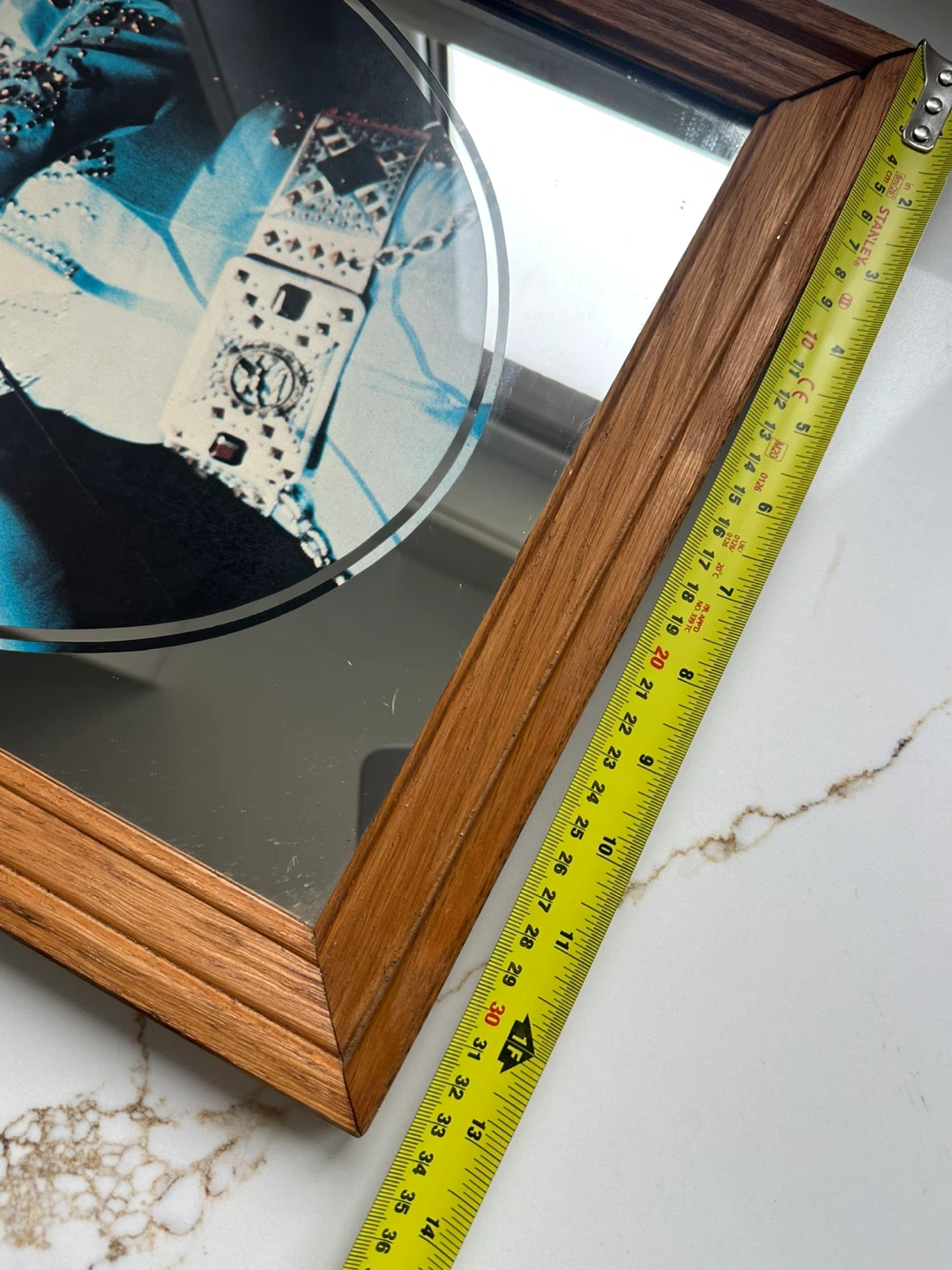 Elvis Presley Framed Mirror – Vintage Wall Art - photo 4
