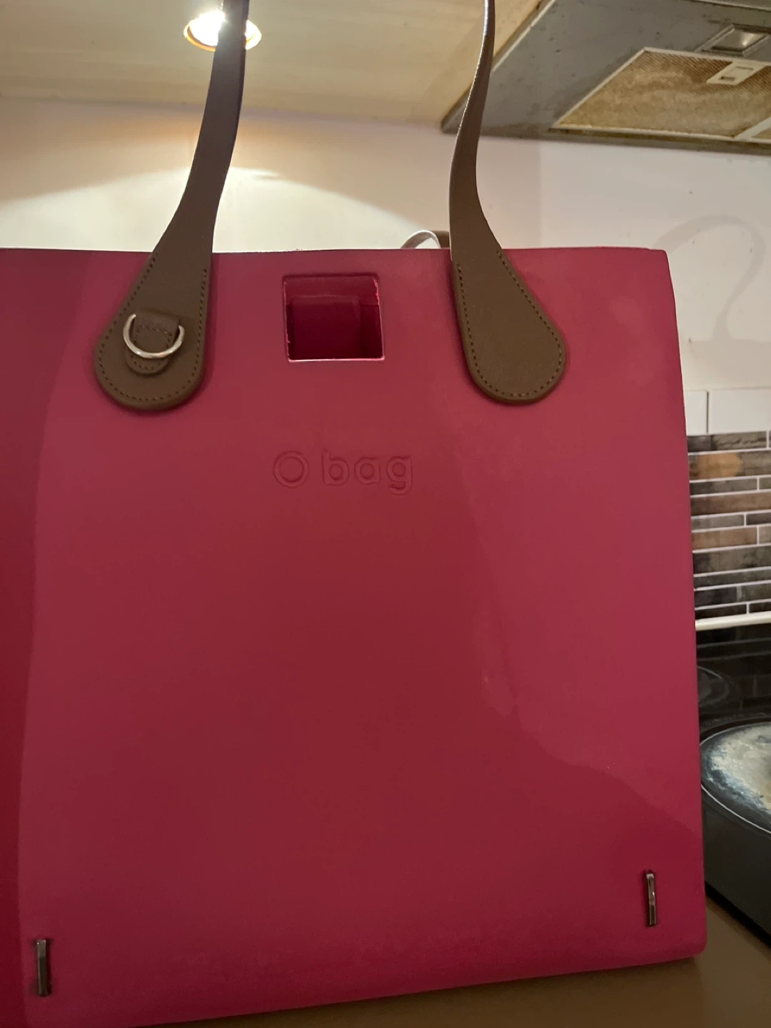 O Bag Tote Bag - Pink
