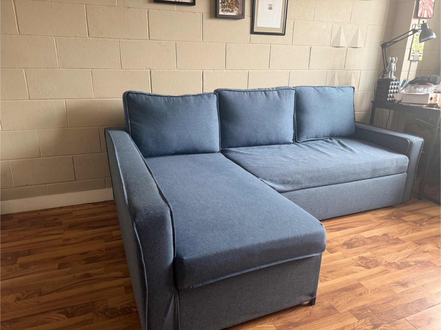 Sectional Sofa Bed w/ Storage - photo 2