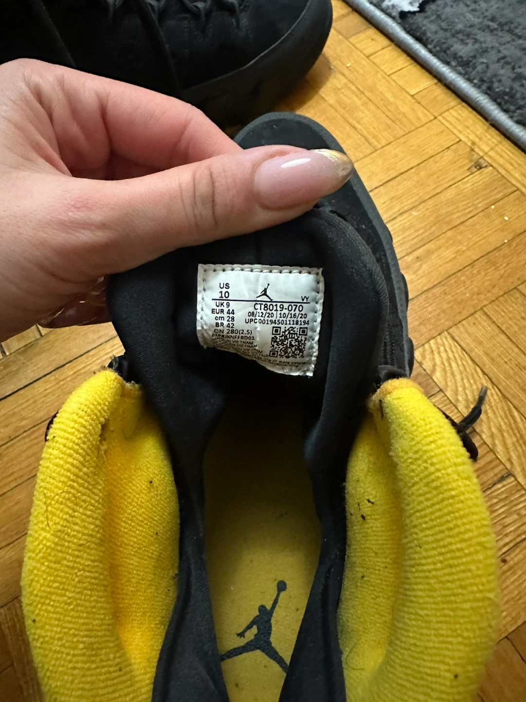 Air Jordan 9 "Black/Yellow" Retro - photo 5