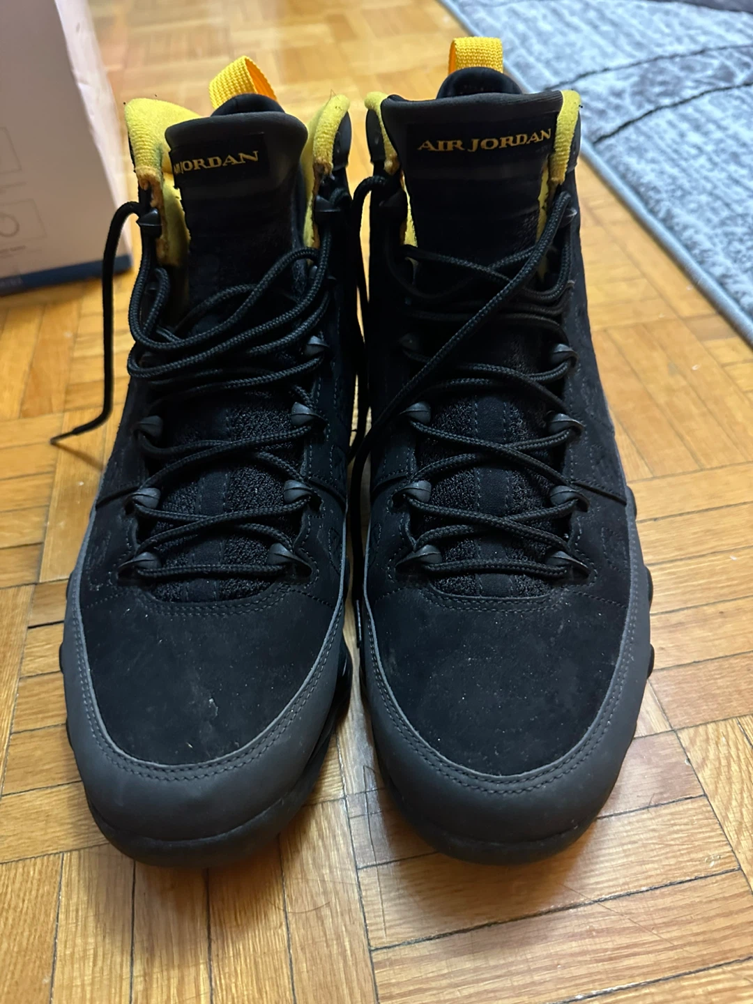 Air Jordan 9 "Black/Yellow" Retro - photo 2