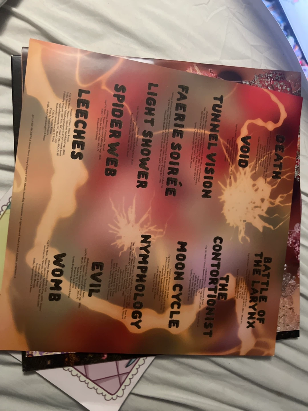 Melanie Martinez portals bloodshot vinyl - photo 2