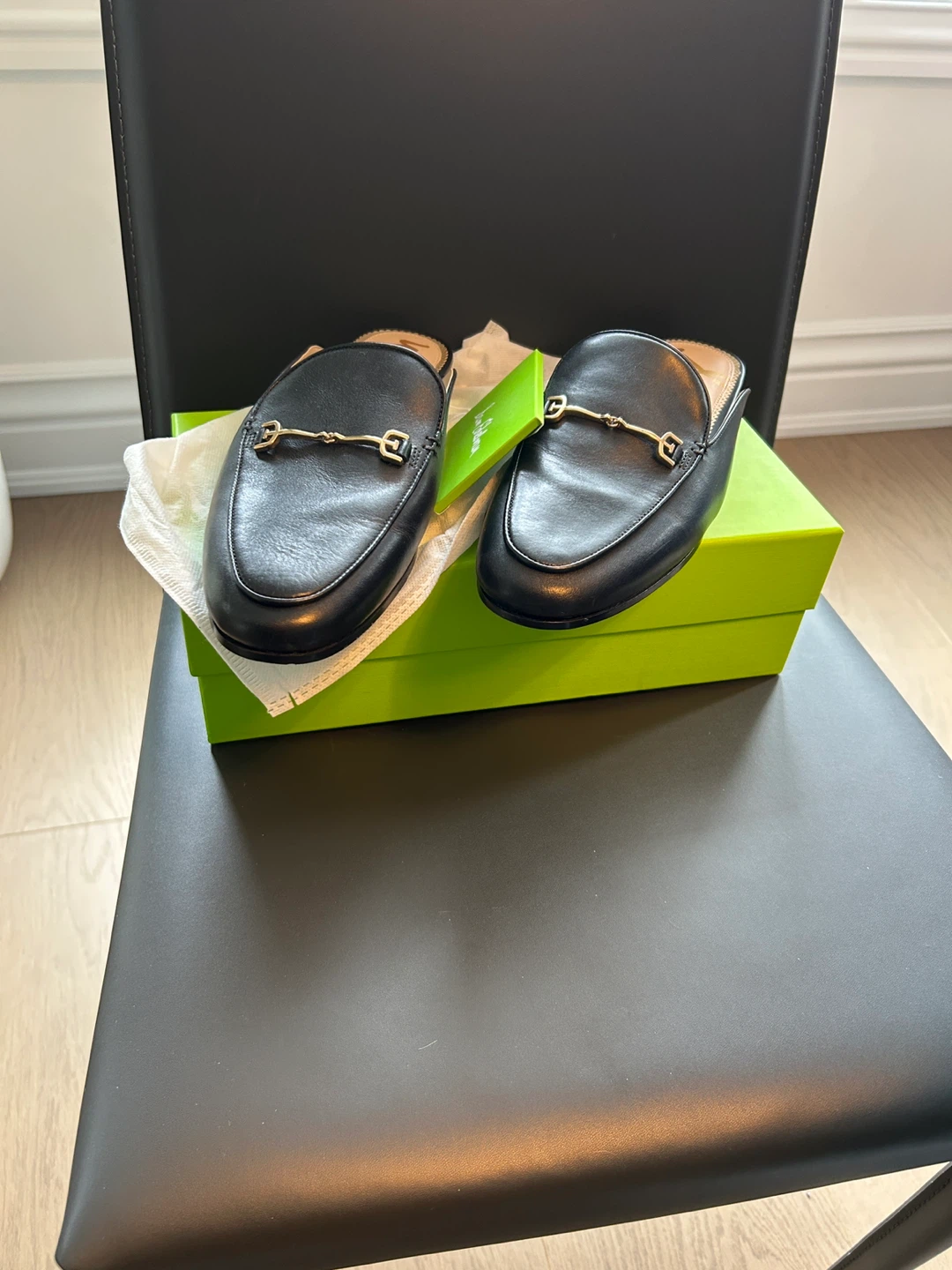 Sam Edelman Linnie Mules - Black Leather - photo 5