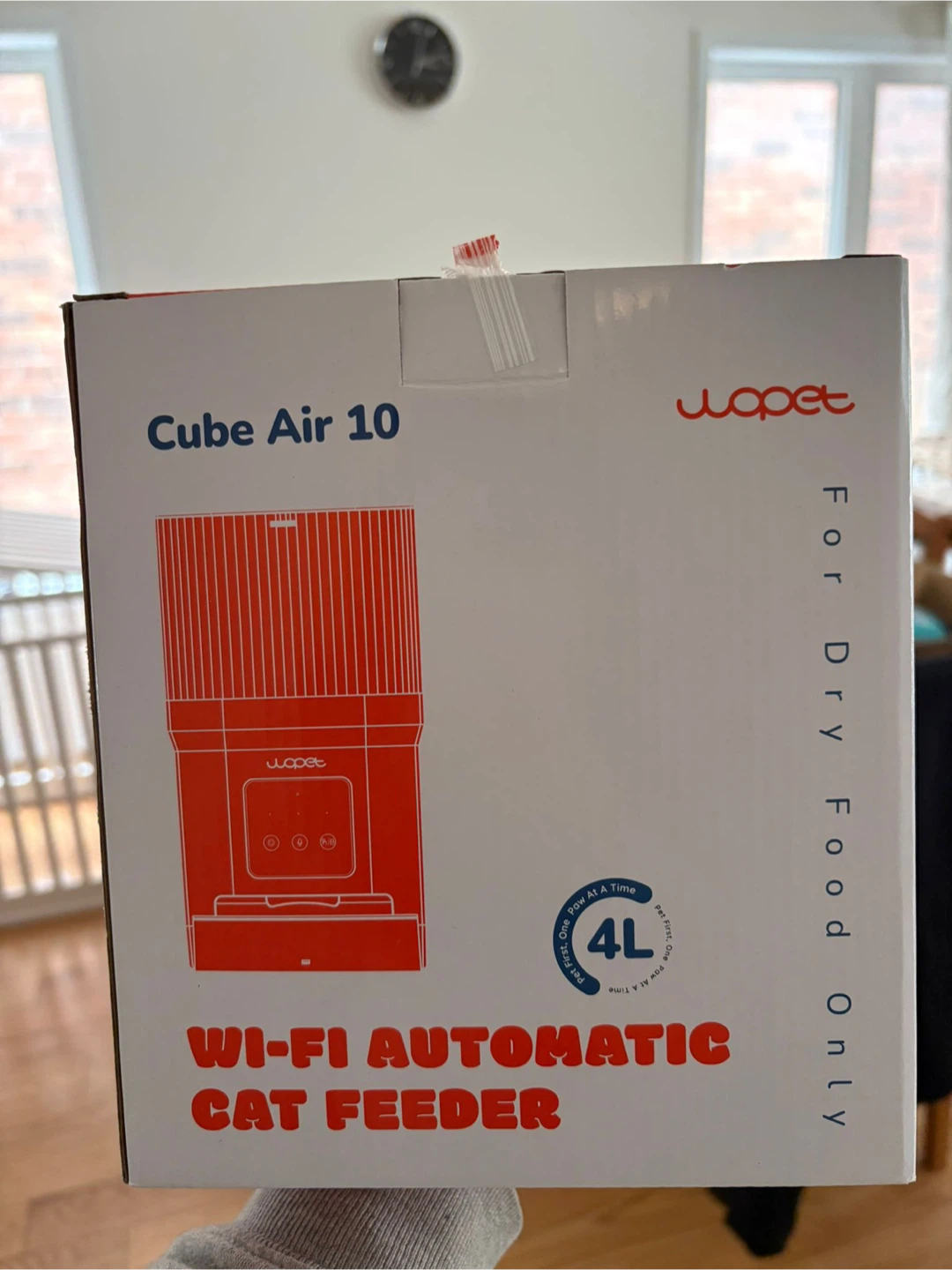 WOPET Cube Air 10 Wi-Fi Automatic Pet Feeder 4L - photo 2