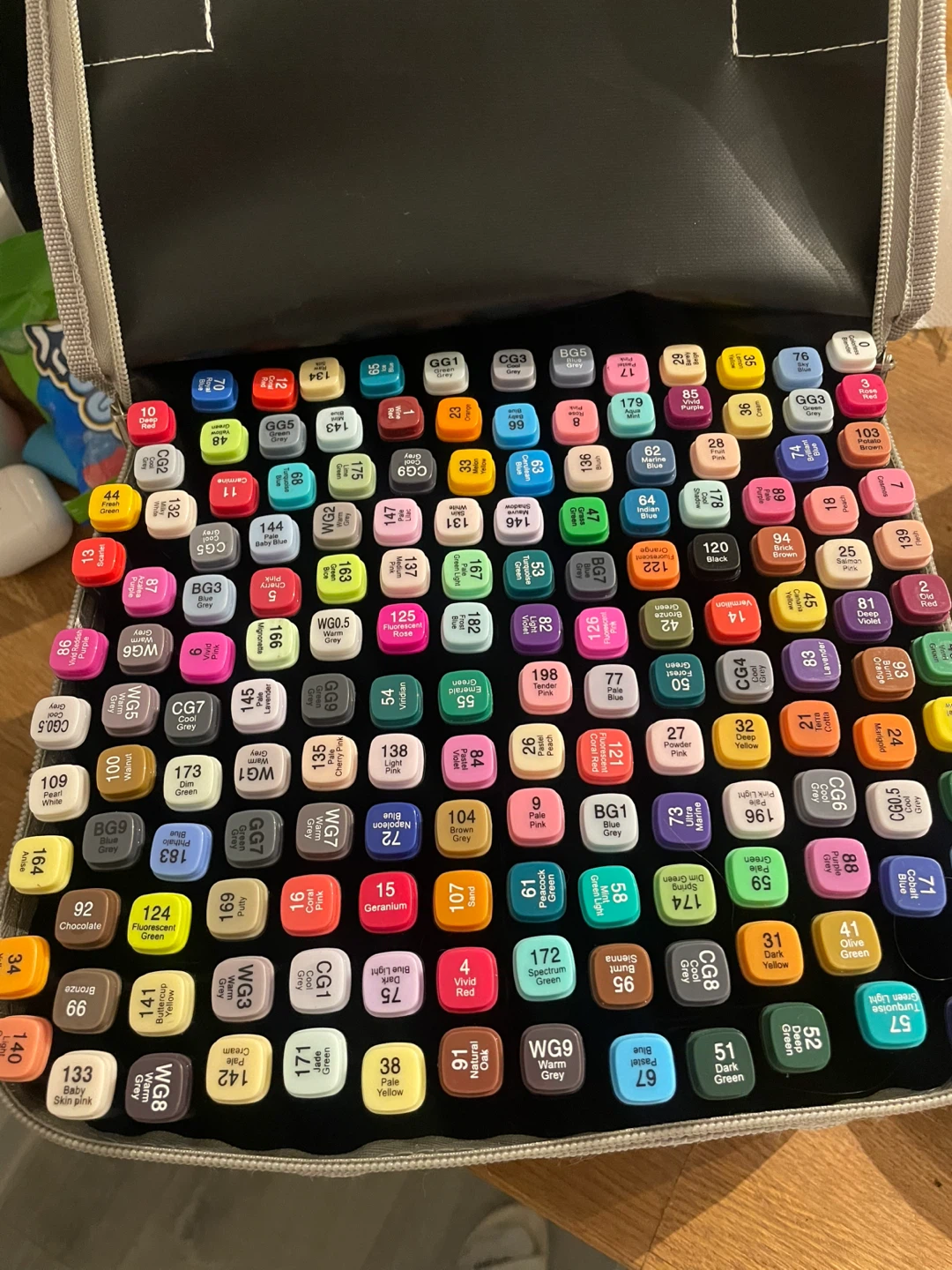 Abeier 168 Piece Marker Set with Case