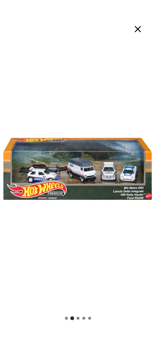 Hot Wheels Premium HW Rally Monte Carlo Set