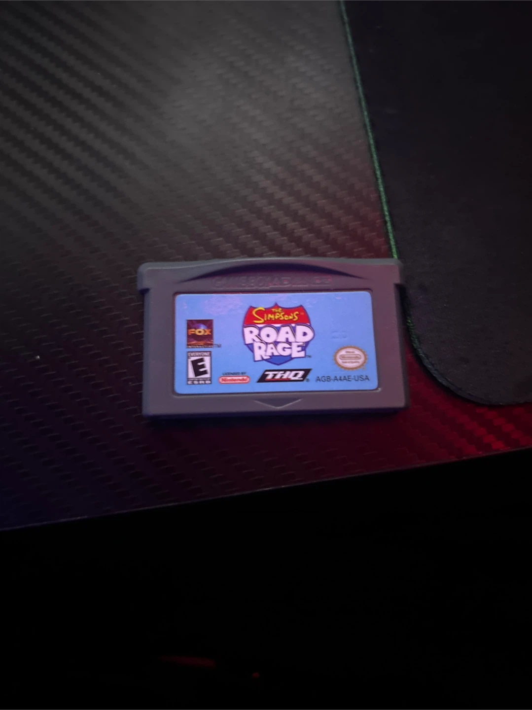 The Simpsons Road Rage Game Boy Advance Game