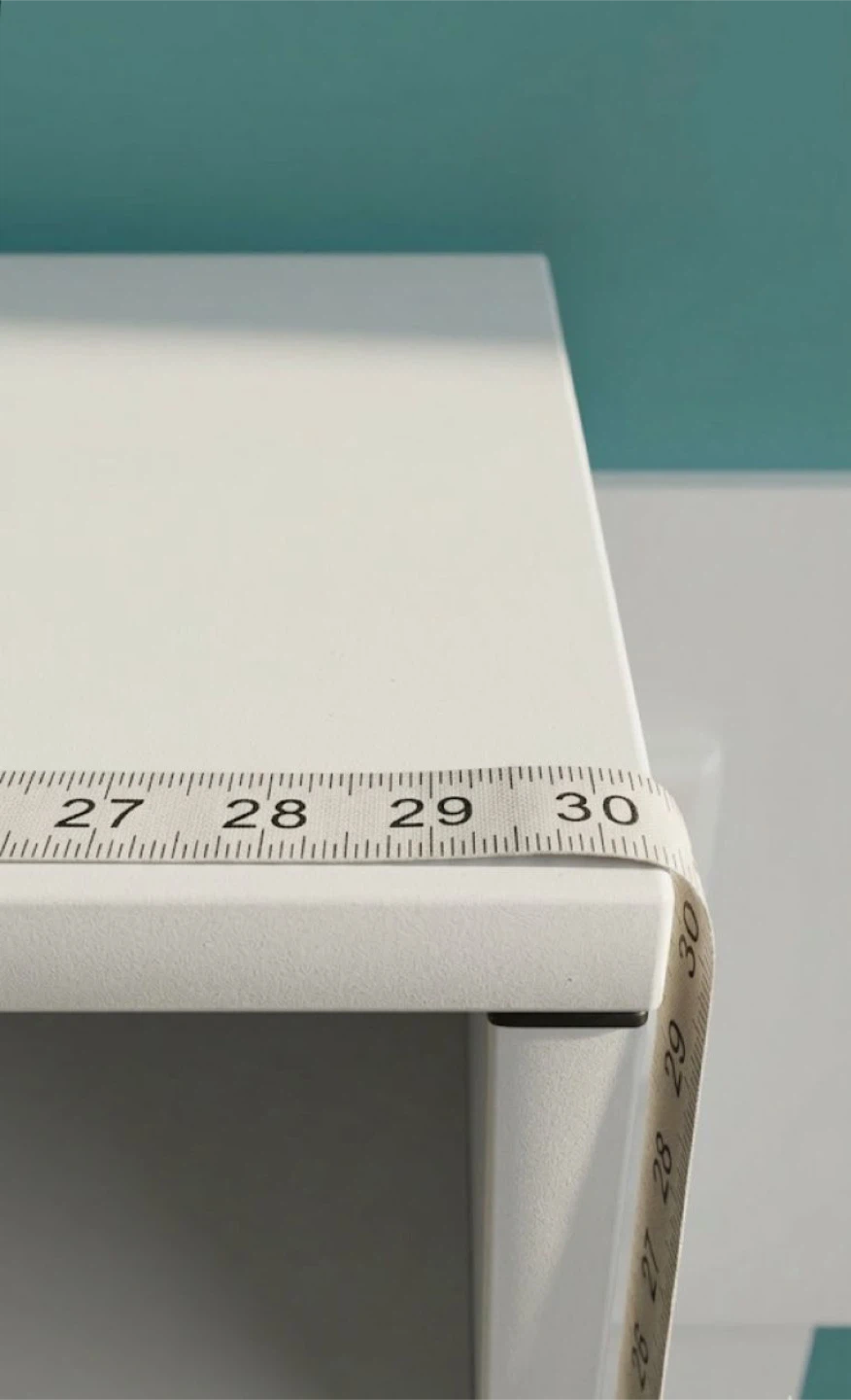White 4-Shelf Bookshelf - photo 2