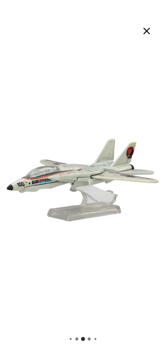 Hot Wheels Premium G.I. Joe F-14 Tomcat Die-Cast - photo 4