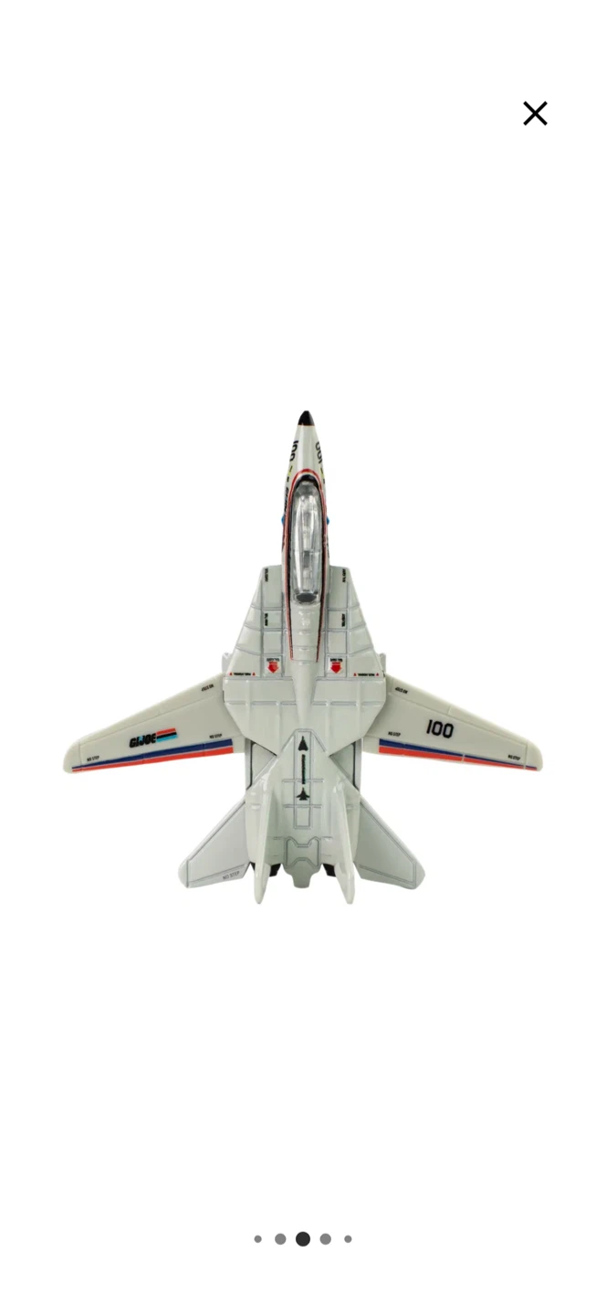 Hot Wheels Premium G.I. Joe F-14 Tomcat Die-Cast - photo 5