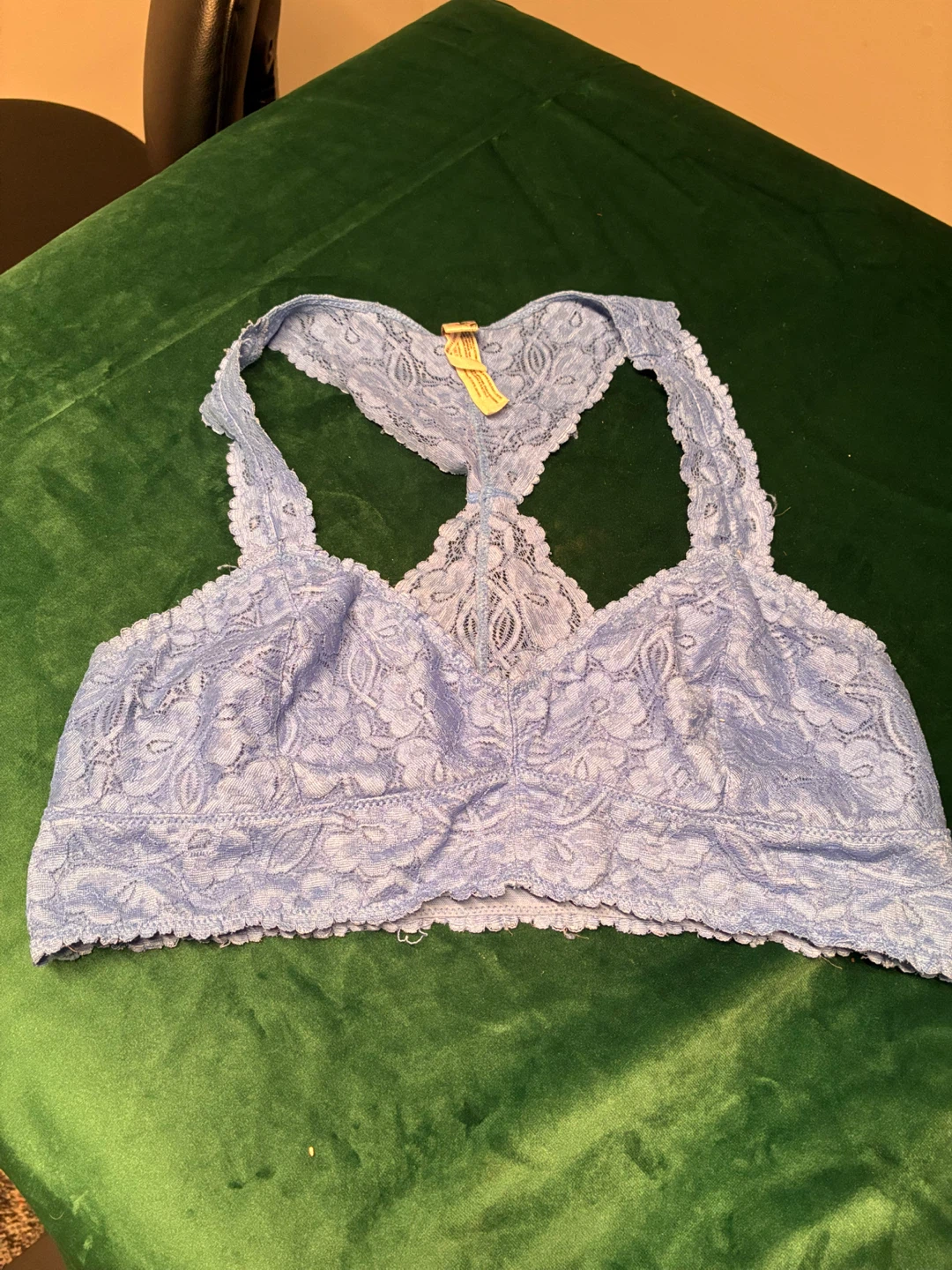 Free people intimate light blue bralette