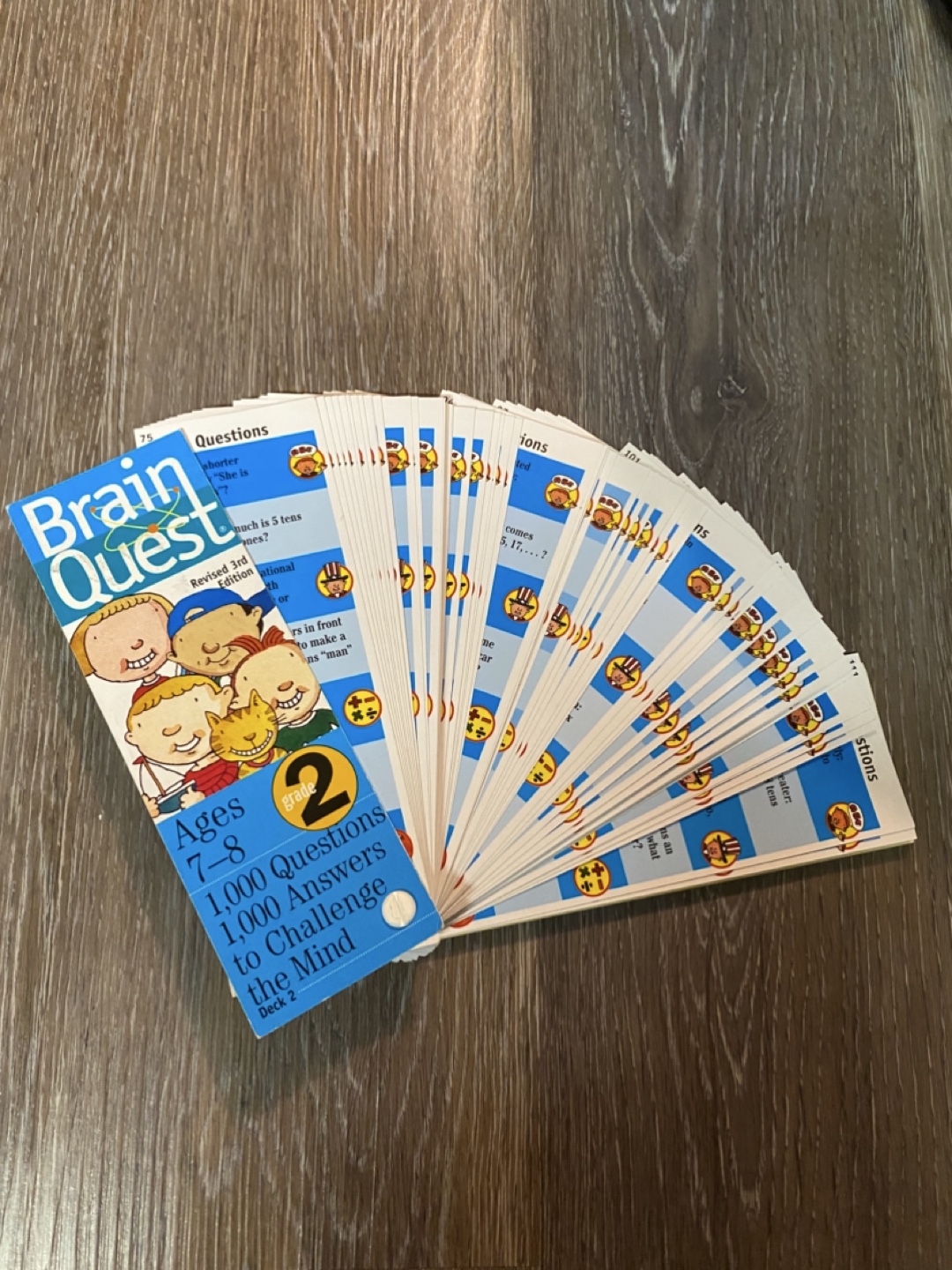 Brain Quest 2 - Ages 7-8, 1000 Questions & Answers