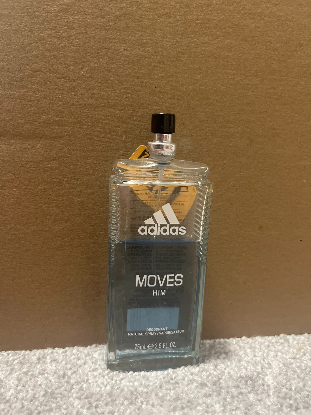 Adidas Moves Him Natural Spray Deodorant 75ml