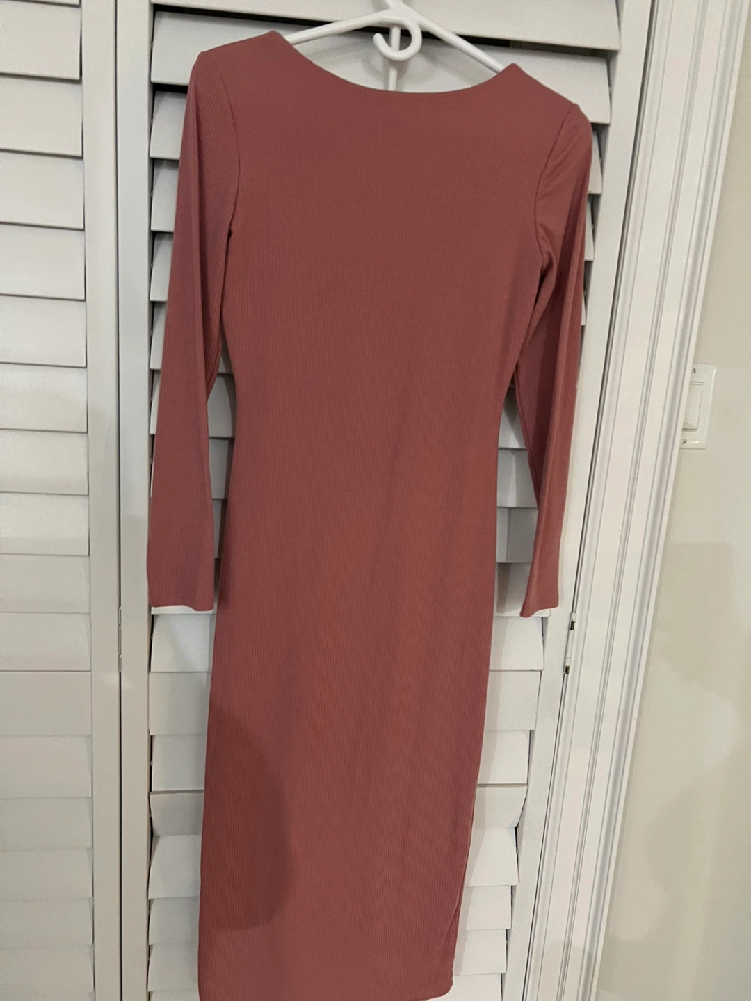 See You Monday Ribbed Midi Dress - Size M - photo 3