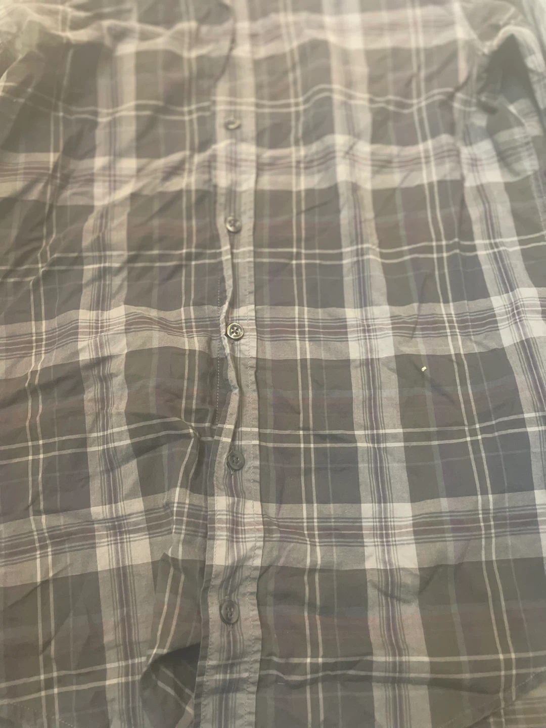 BOSS Hugo Boss Plaid Long Sleeve Shirt - Size Medium - photo 5