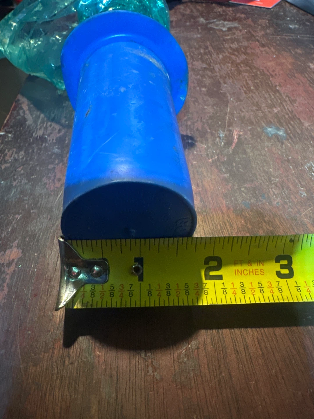 Blue Plastic Tool with Measuring Tape - photo 3