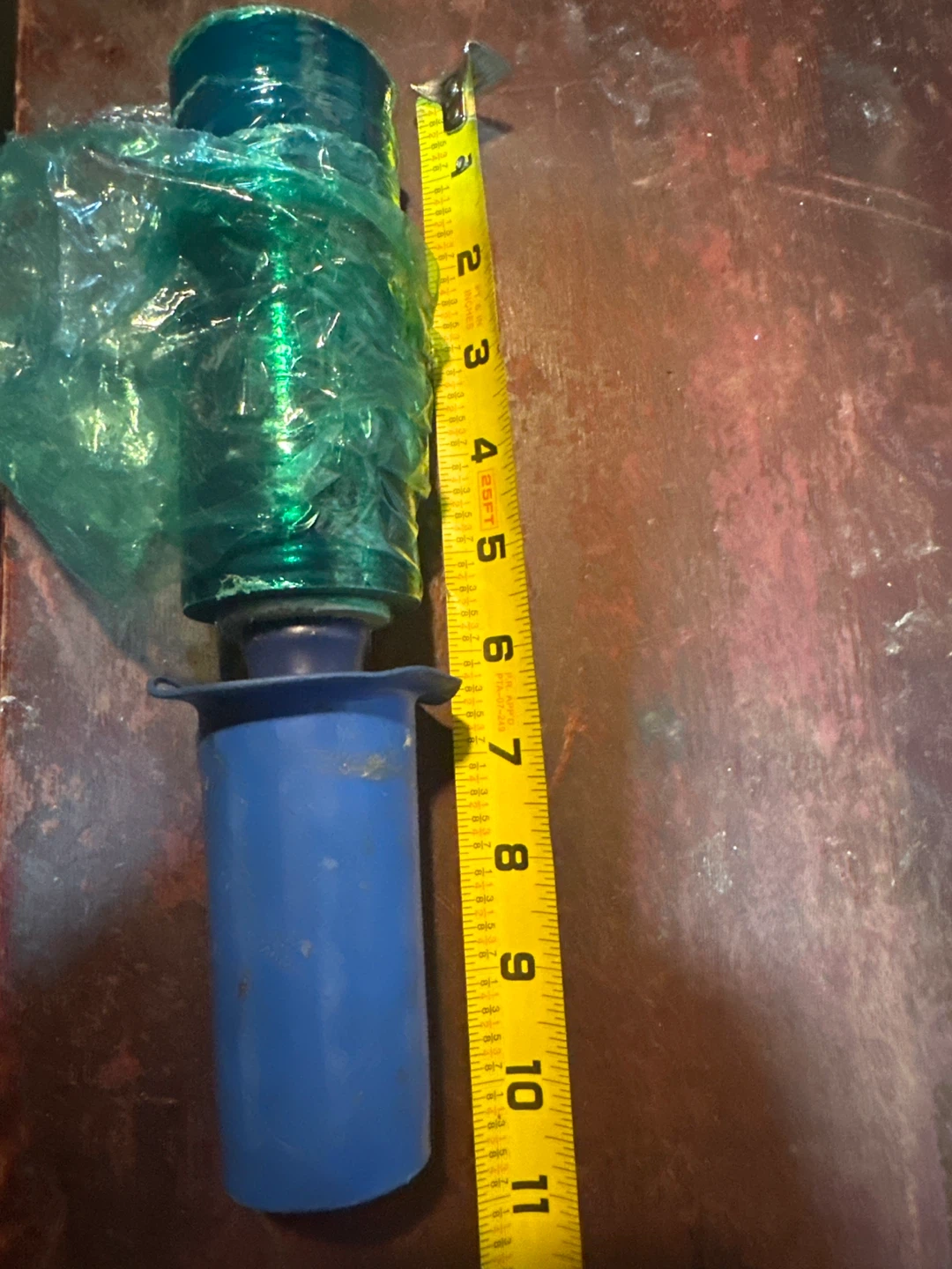 Blue Plastic Tool with Measuring Tape - photo 2