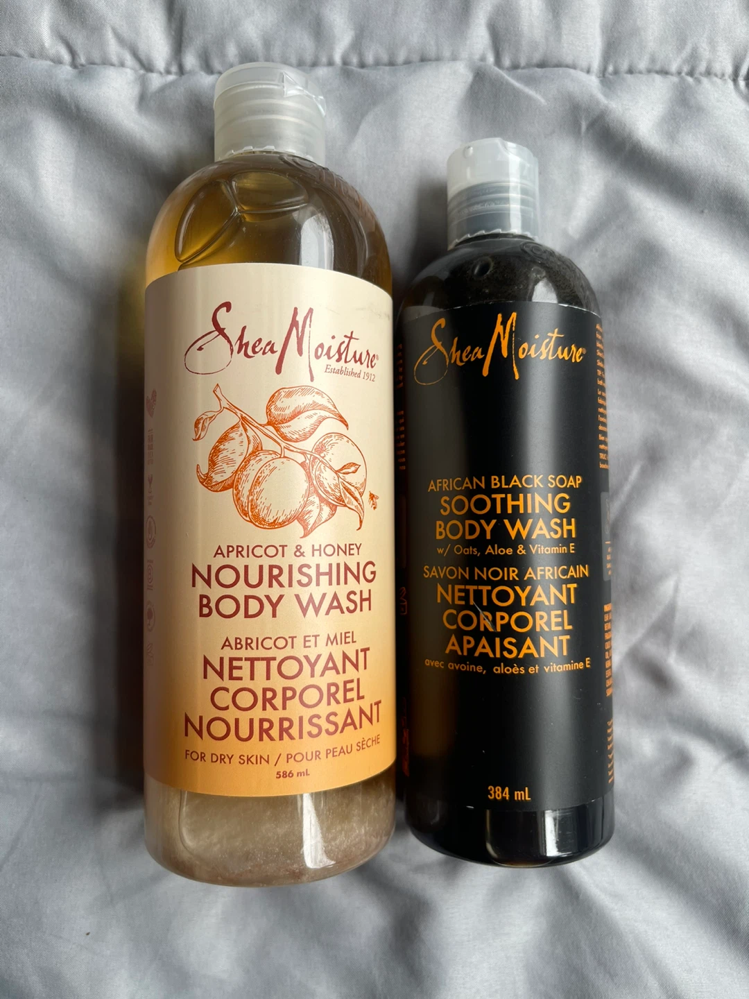 Shea Moisture Body Wash Duo - Apricot & Honey