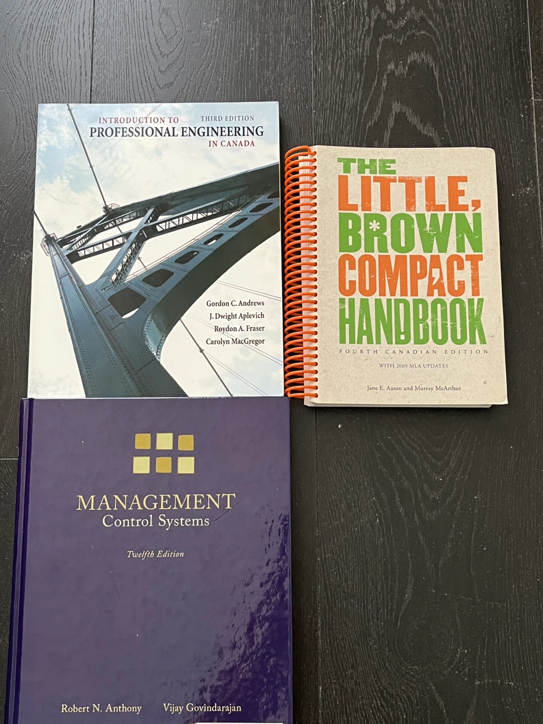 University Textbooks (Engineering, Management, Writing)