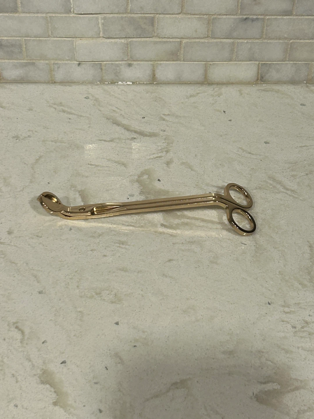 Gold Candle Wick Trimmer