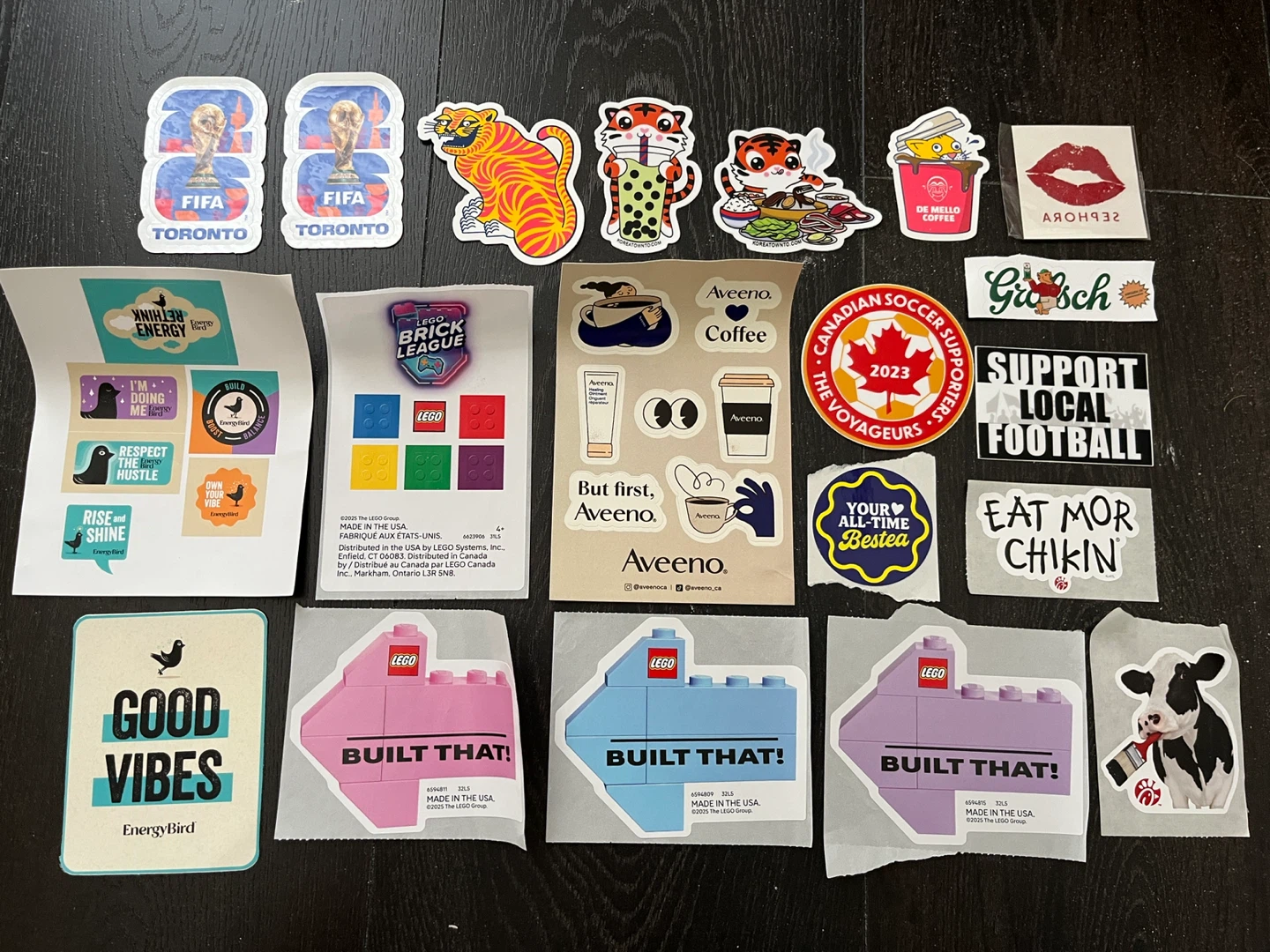 Variety of Stickers, Pins & Keychains - photo 2