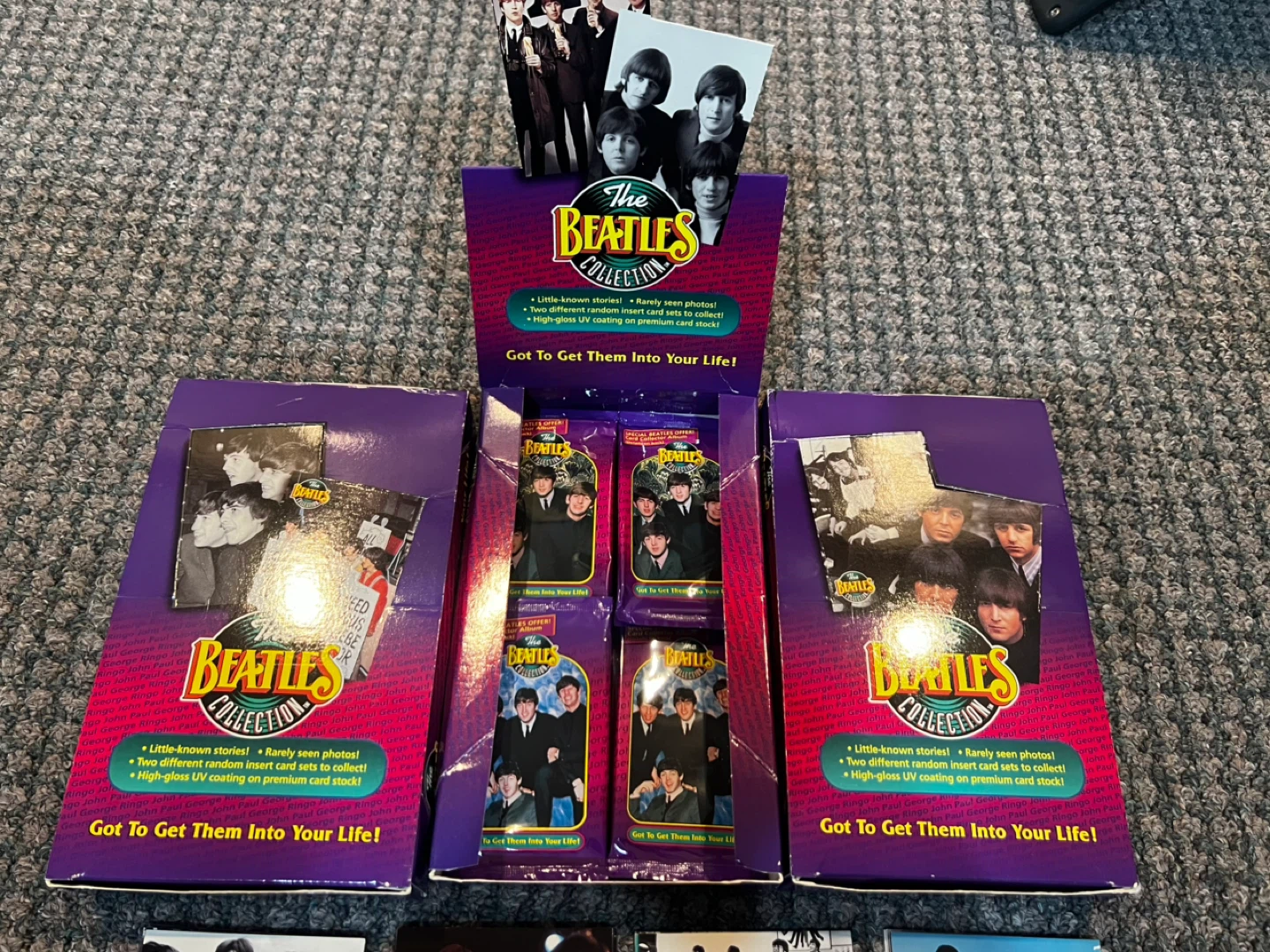 The Beatles Collection Trading Card Boxes - photo 4