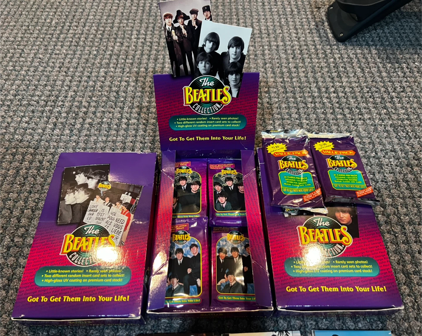 The Beatles Collection Trading Card Boxes - photo 2