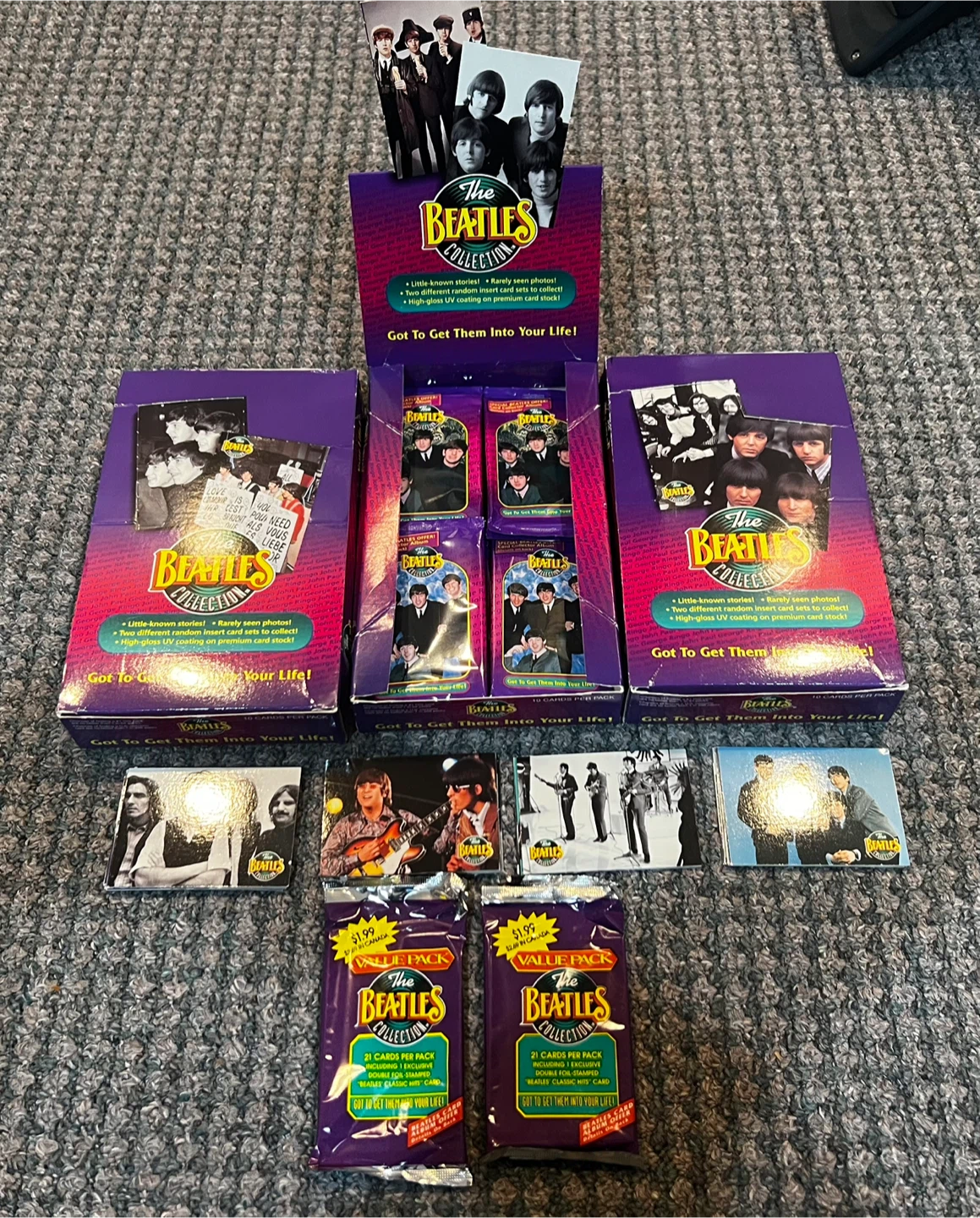 The Beatles Collection Trading Card Boxes - photo 3