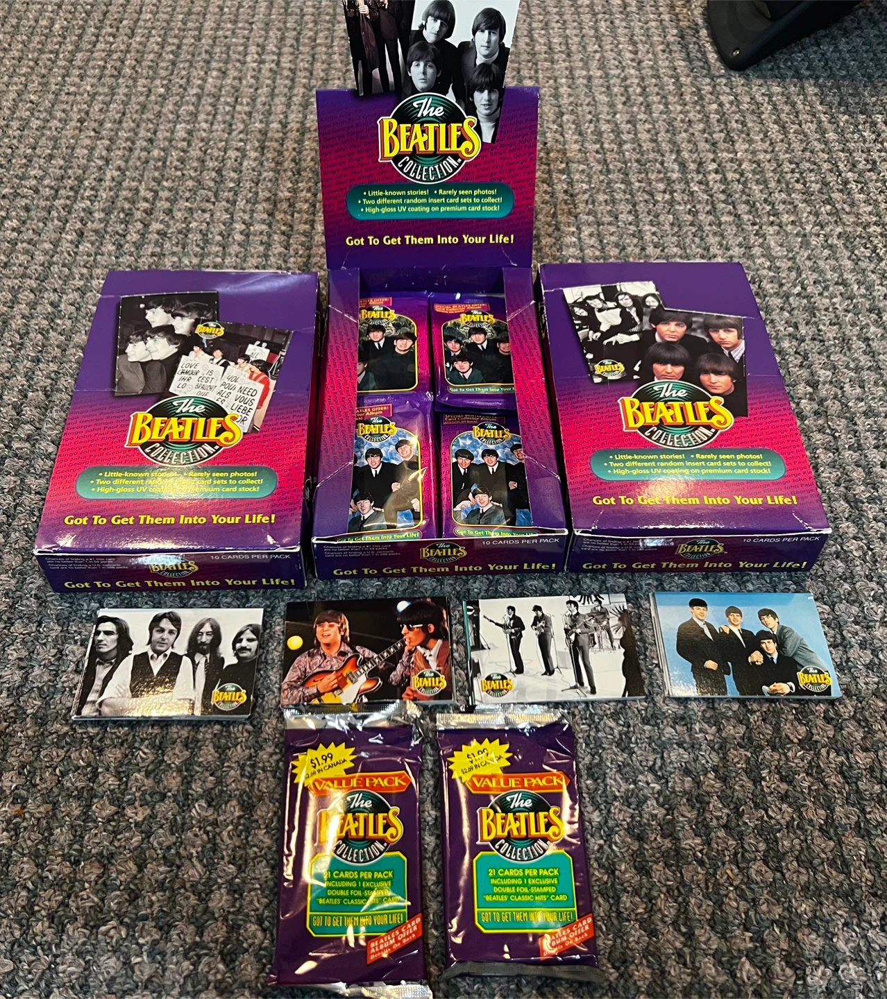 The Beatles Collection Trading Card Boxes - photo 5