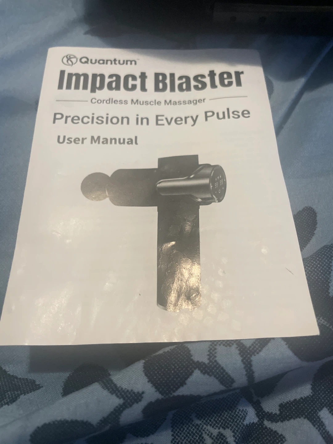 Quantum Impact Blaster Cordless Muscle Massager - photo 3