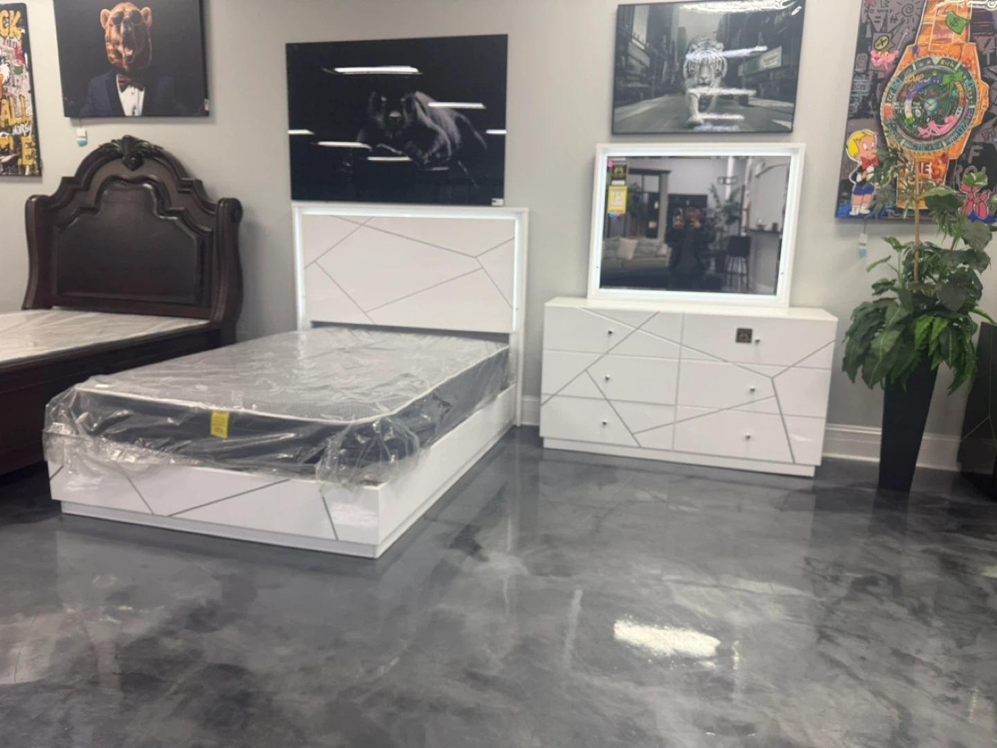 Recámara Queen con Colchon Mattress quality