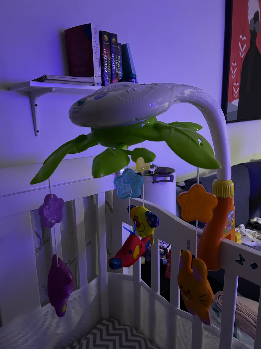 Kiddo Lab Musical Crib Mobile Star Projector Night Light - photo 2
