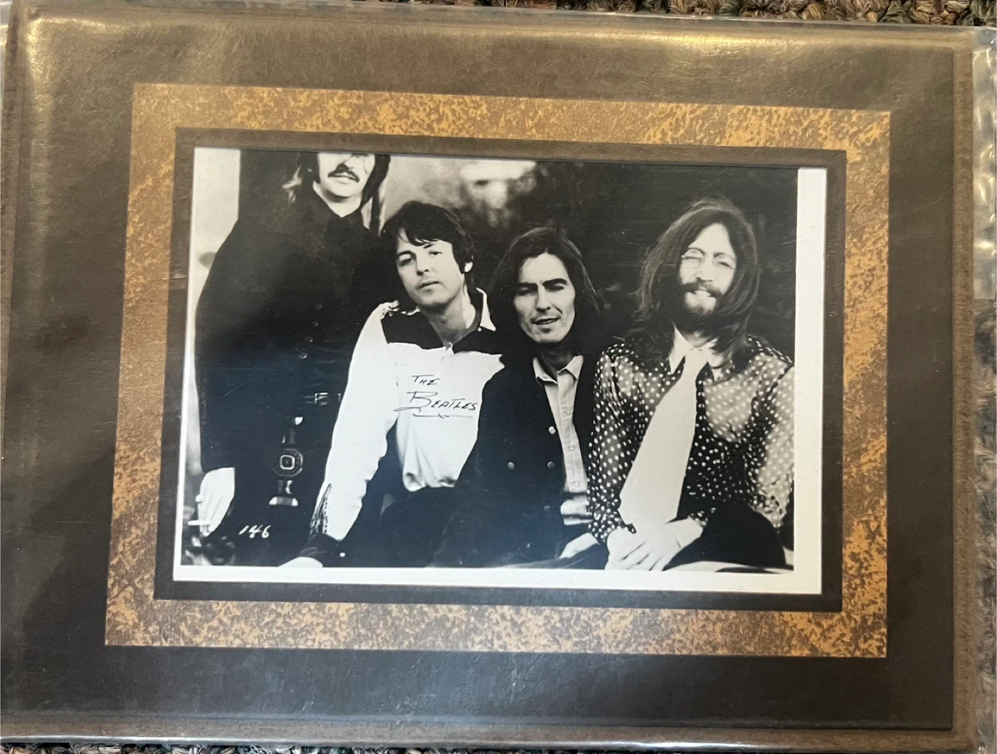 13 Beatles 5” x 7” B&W Photos in Frames - photo 3
