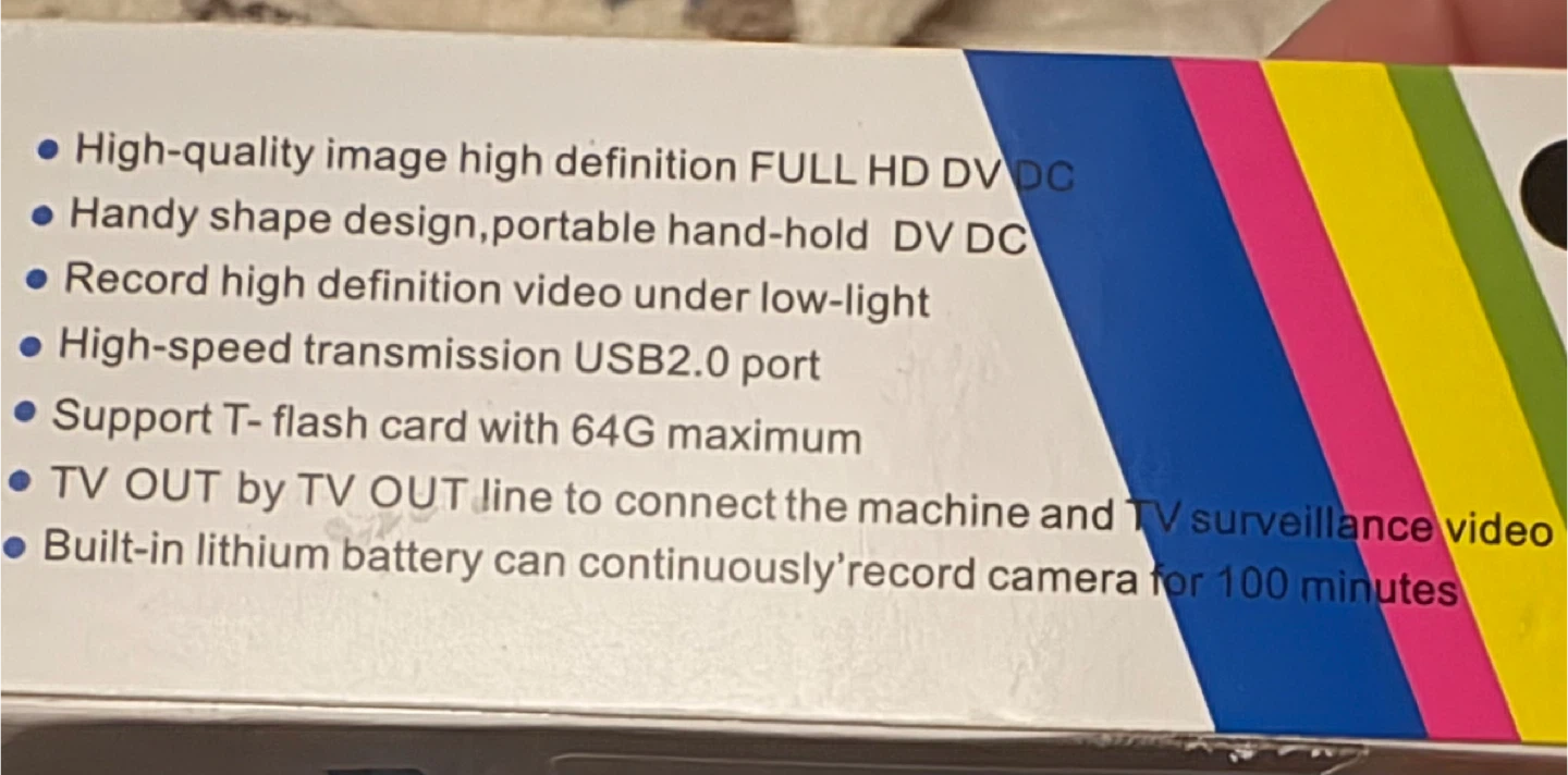 SPORTS HD DV SQ11 Mini DV Camera - photo 2