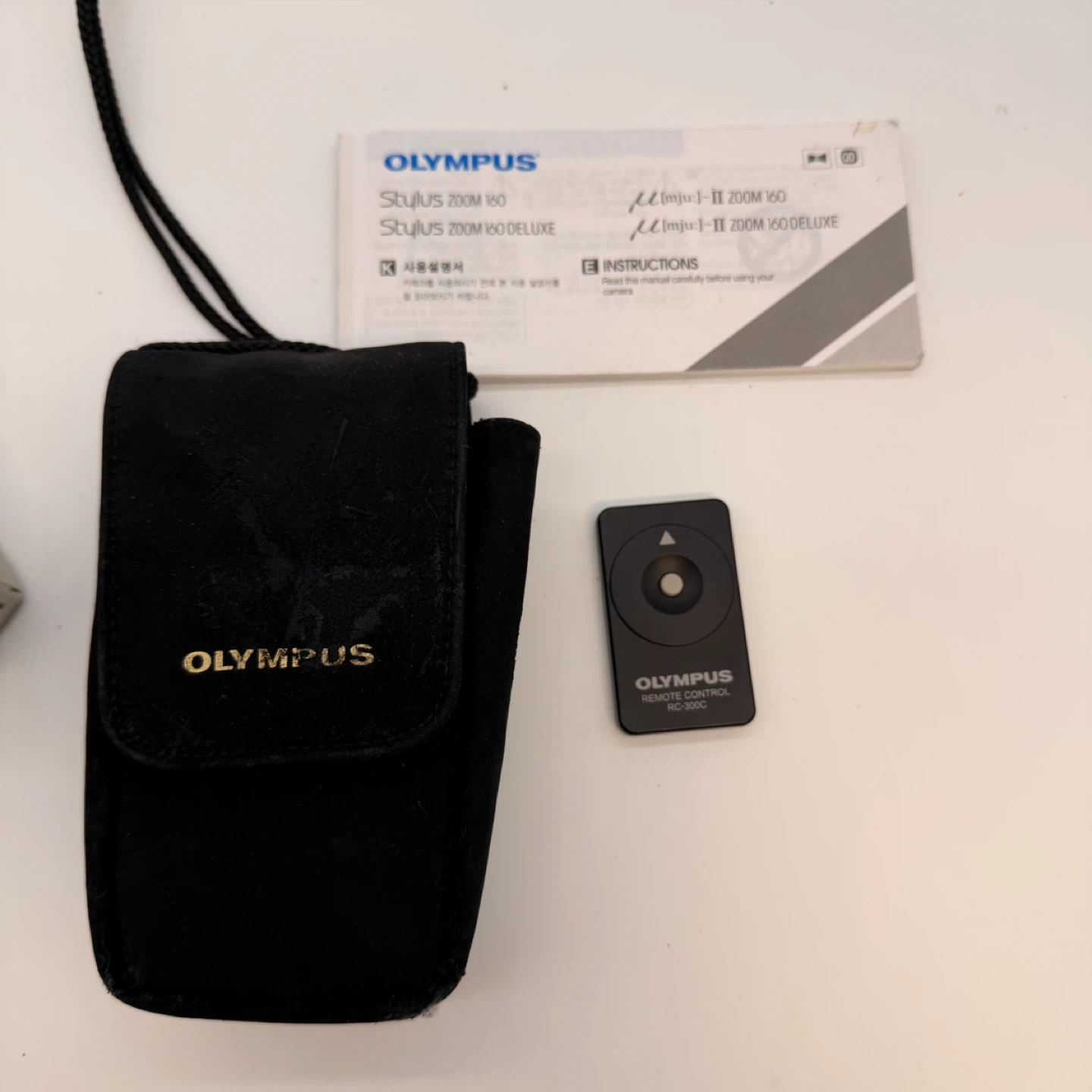 Olympus Stylus Zoom 160 35mm Film Camera w/ Remote - photo 3