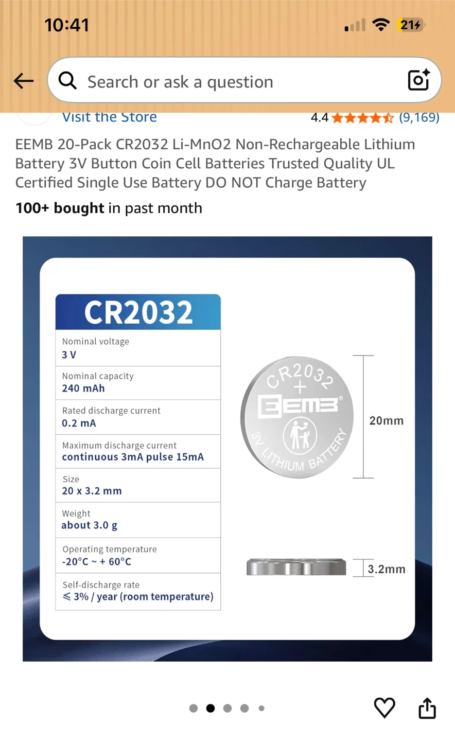 🆕 CR2032 Lithium Batteries - photo 4