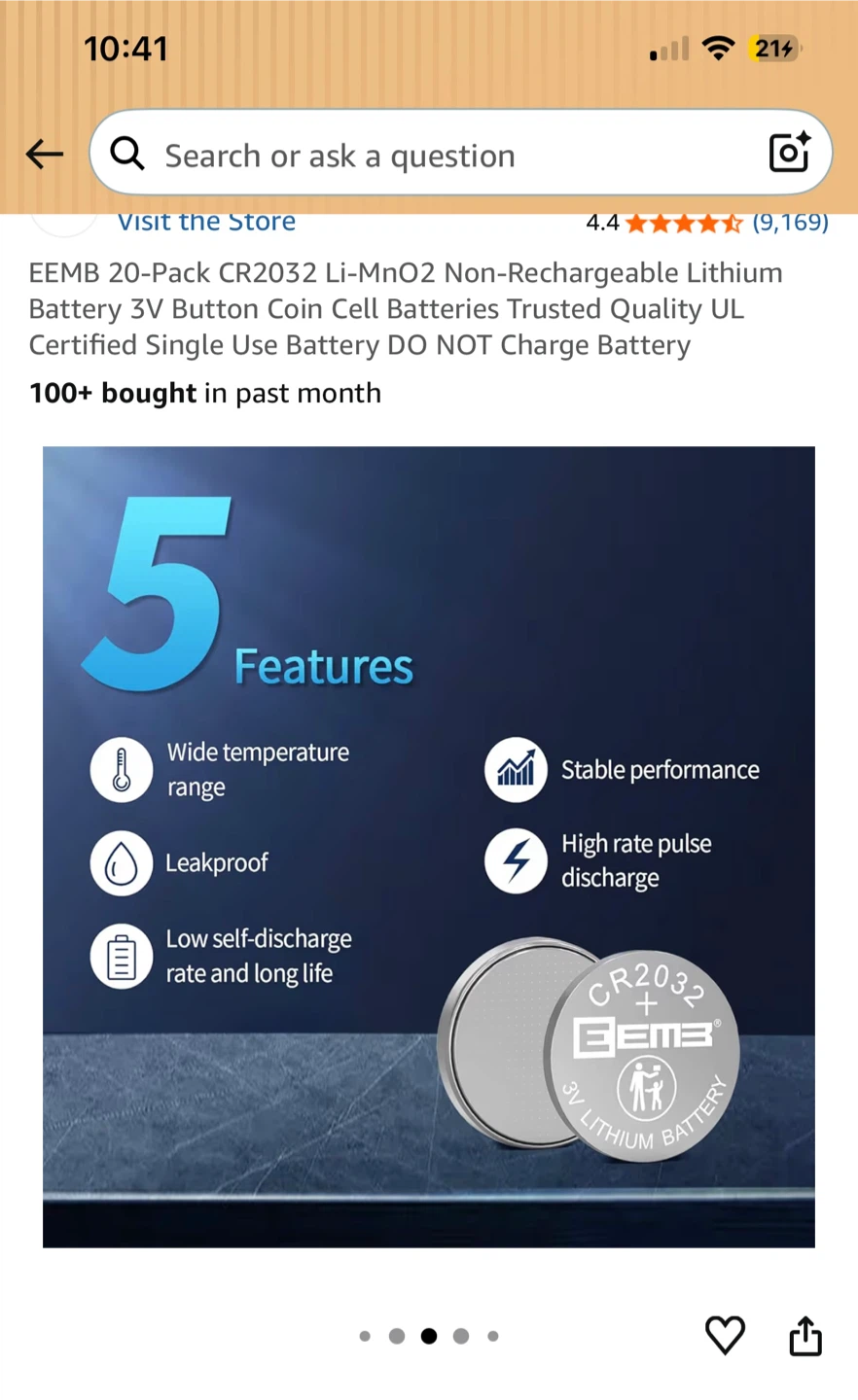 🆕 CR2032 Lithium Batteries - photo 3