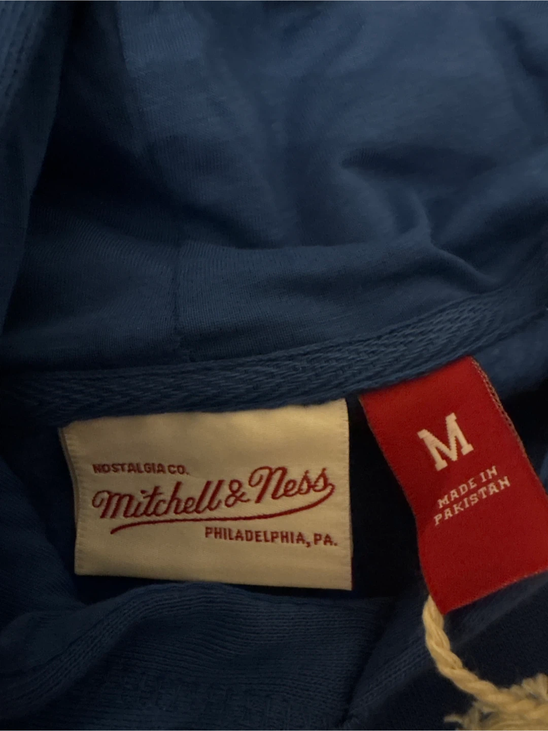 Mitchell & Ness Toronto Maple Leafs Hoodie - Blue, Size M - photo 3