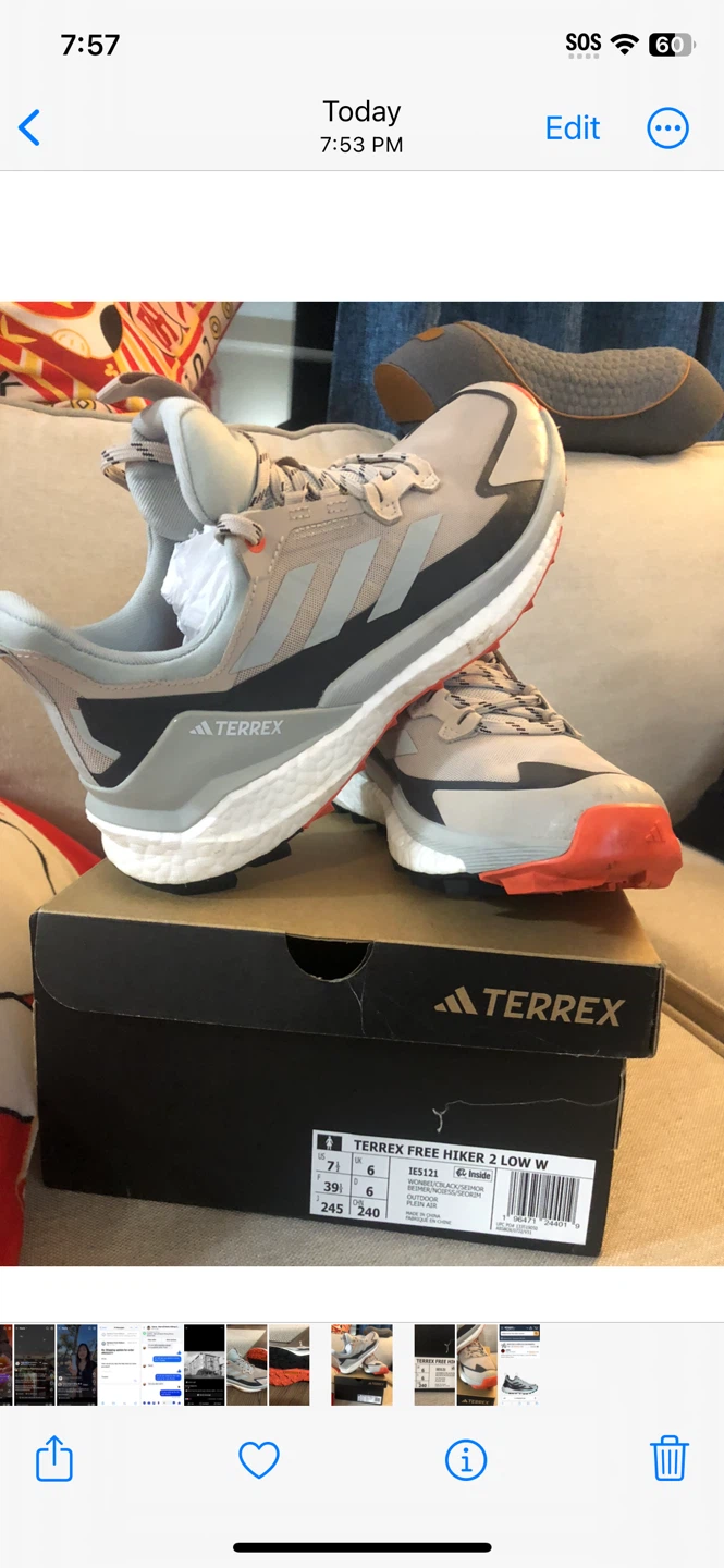 Adidas Terrex Free Hiker 2 Low W Hiking Shoes - photo 2