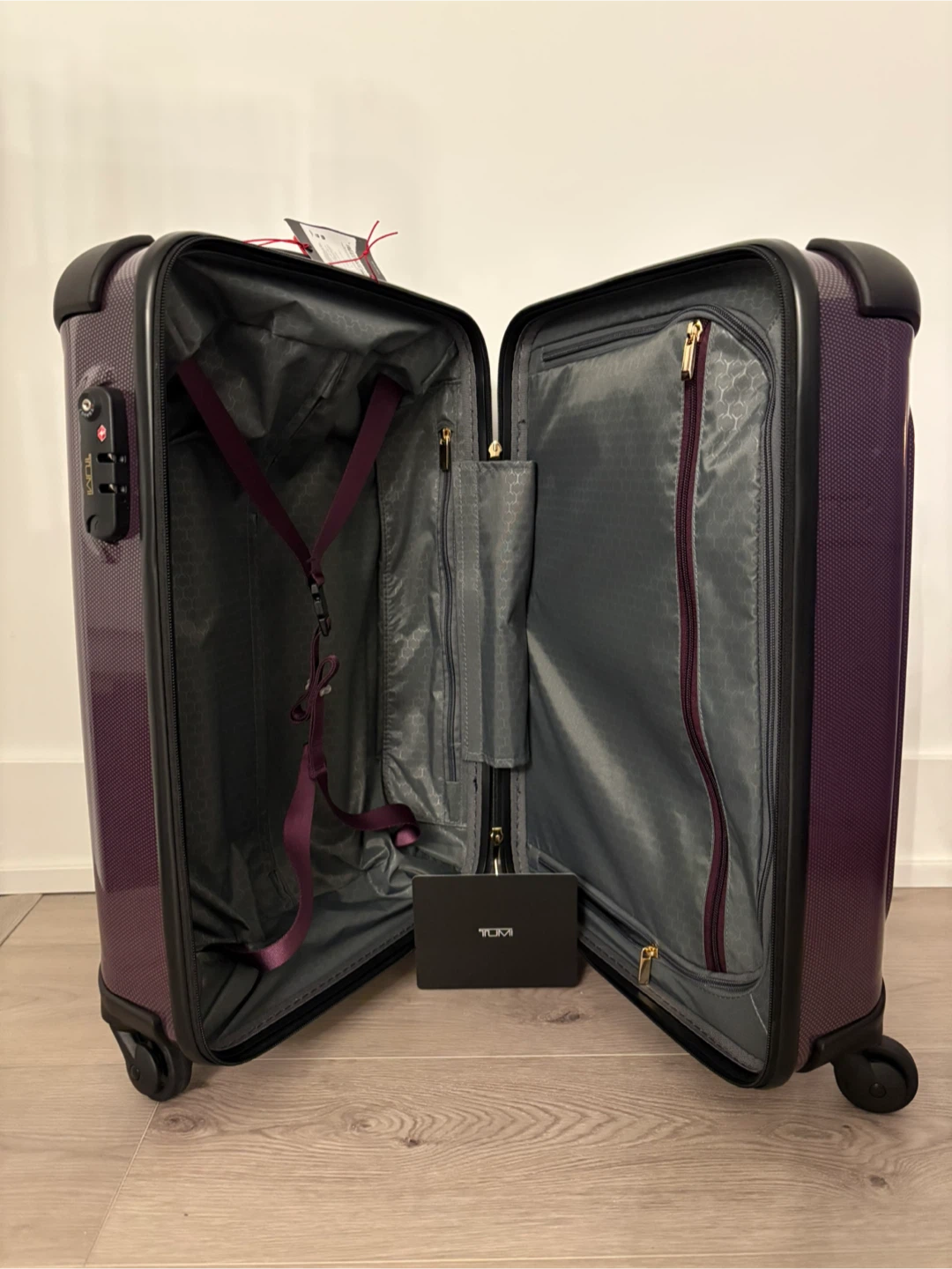 Tumi Purple Hardside Carry-On Luggage - photo 2