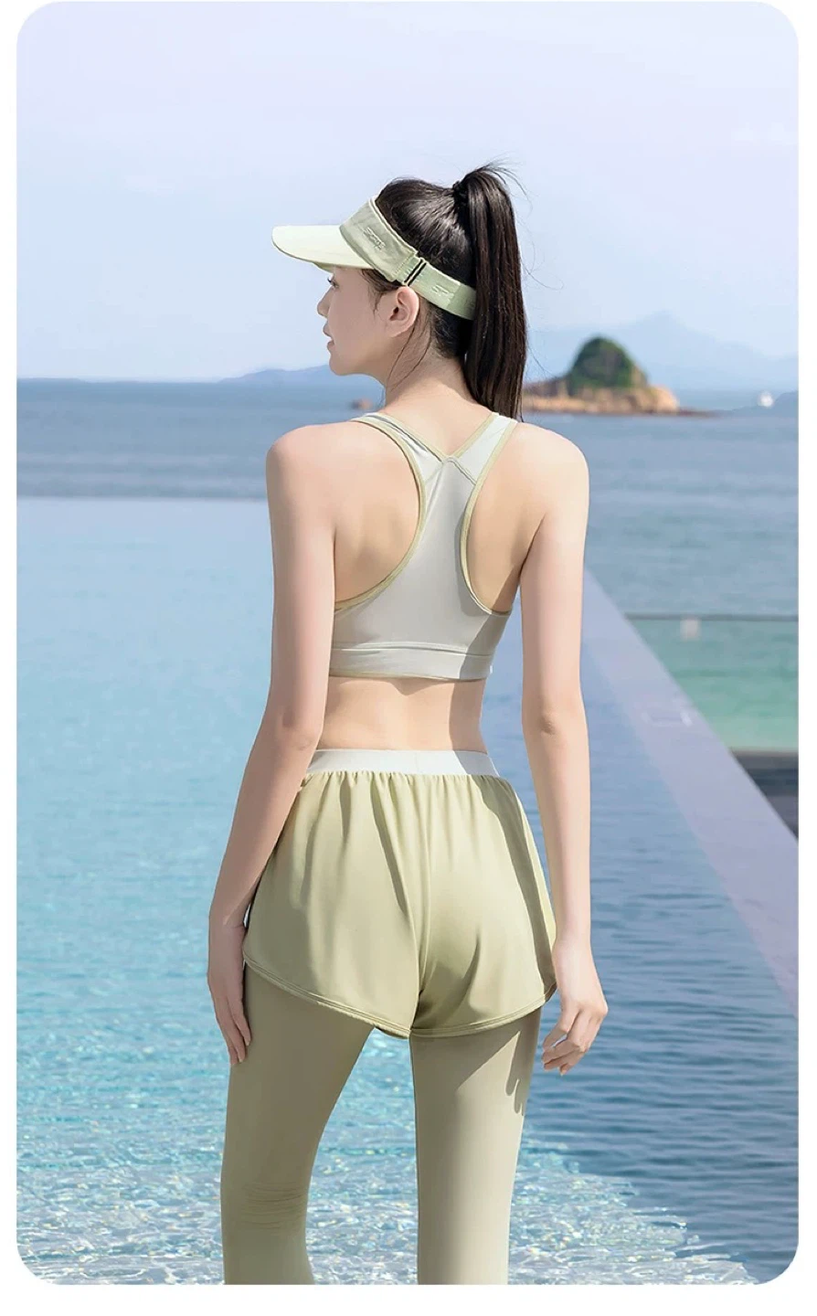 Warrior Athletic Set - Sports Bra, Shorts, and Leggings - photo 3