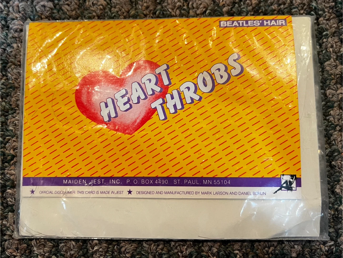 Beatles Hair -1970’s Novelty Joke Item - photo 2