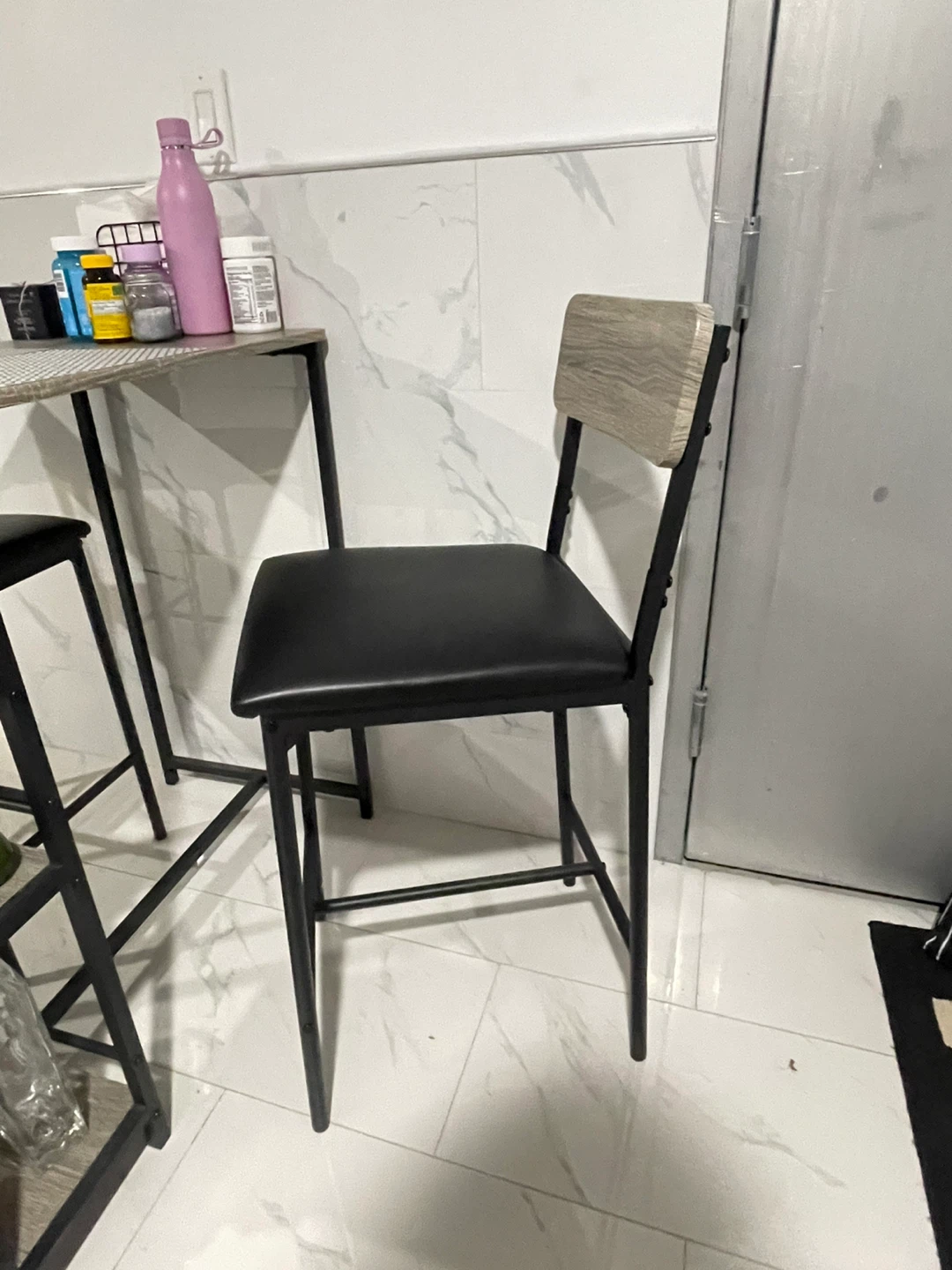 3-Piece Bar Table Set with 2 Chairs - photo 5