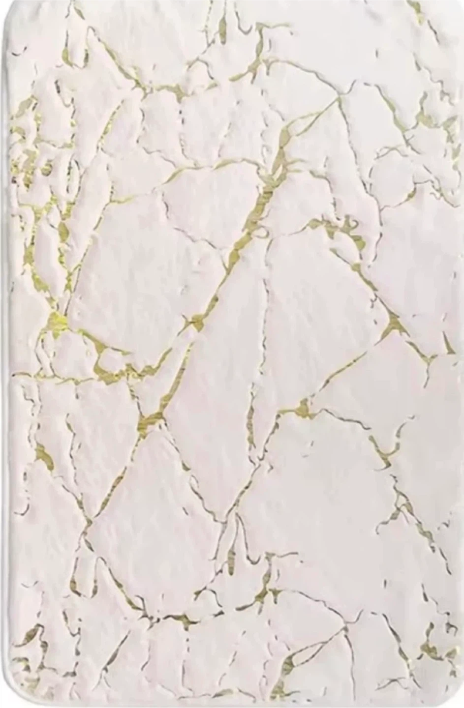 Sultan's Linens Bath Mat 17x30" Marble Gold - photo 3