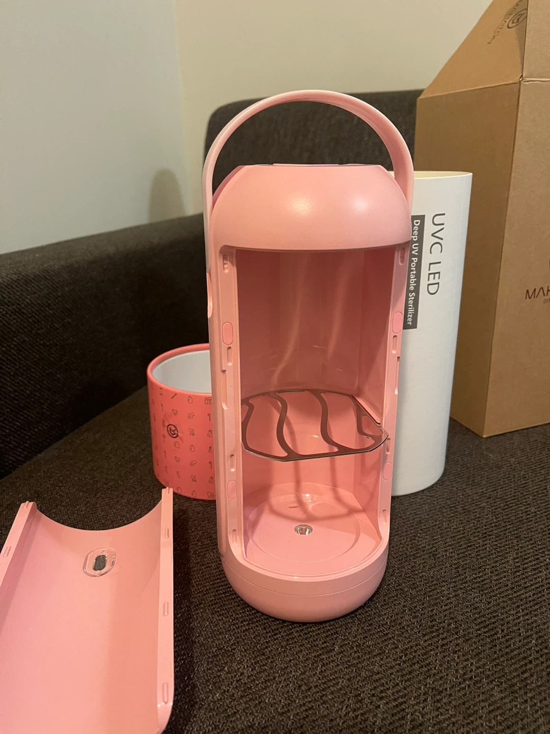 MAHATON UVC LED Deep UV Portable Sterilizer - Pink